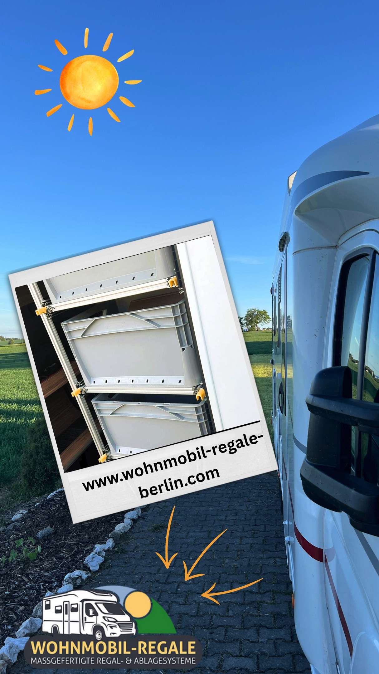 🚐☀️ Hallo liebe Camper!
Wir wünschen euch einen traumhaften Sommer – mit ganz viel Erholung, Sonne im Gesicht, Meeresrauschen in den Ohren, Bergluft in der Nase und all den schönen Momenten, die eure Reise unvergesslich machen. 🏖️
Und wenn ihr nach eurem Abenteuer wieder ein bisschen Ordnung & Struktur in euer Wohnmobil, euren Kastenwagen oder Van bringen wollt – wir sind jederzeit für euch da! 💛
Für jede Anforderung finden wir die perfekte Lösung.
Eine große Auswahl unserer Regalsysteme findet ihr auch bequem in unserem Onlineshop:
🌐 www.wohnmobil-regale-berlin.com
Euer Wohnmobil-Regale-Team 💚
#Womoreisen#Regalsystem #Wohnmobil#Kastenwagen
#Van#Wohnmobil-Regale#Womo#Womoliebe
#OrdnungimWohnmobil
#Regalohnebohren
#TolleReisenmitdemWomo