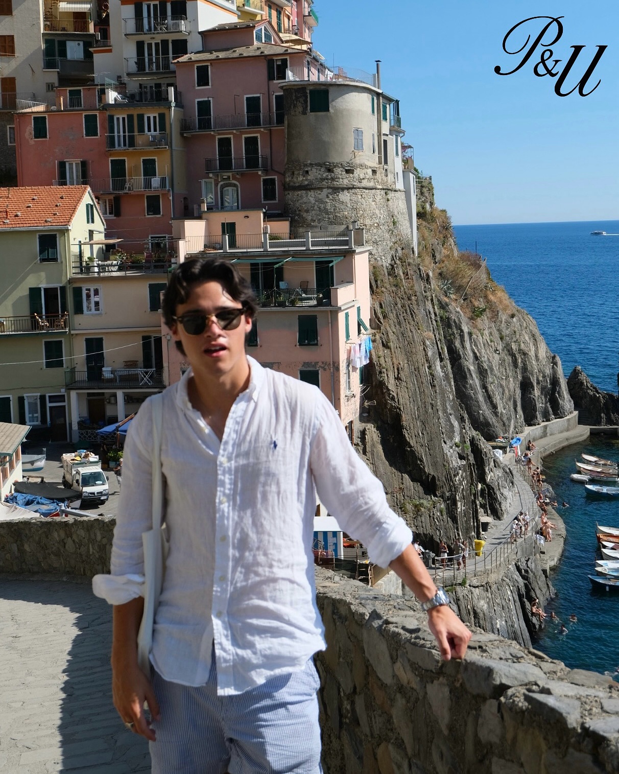 Coastal breeze, linen ease. #mensfashion #ootd #linen #seersucker #ralphlauren #italy #magazine