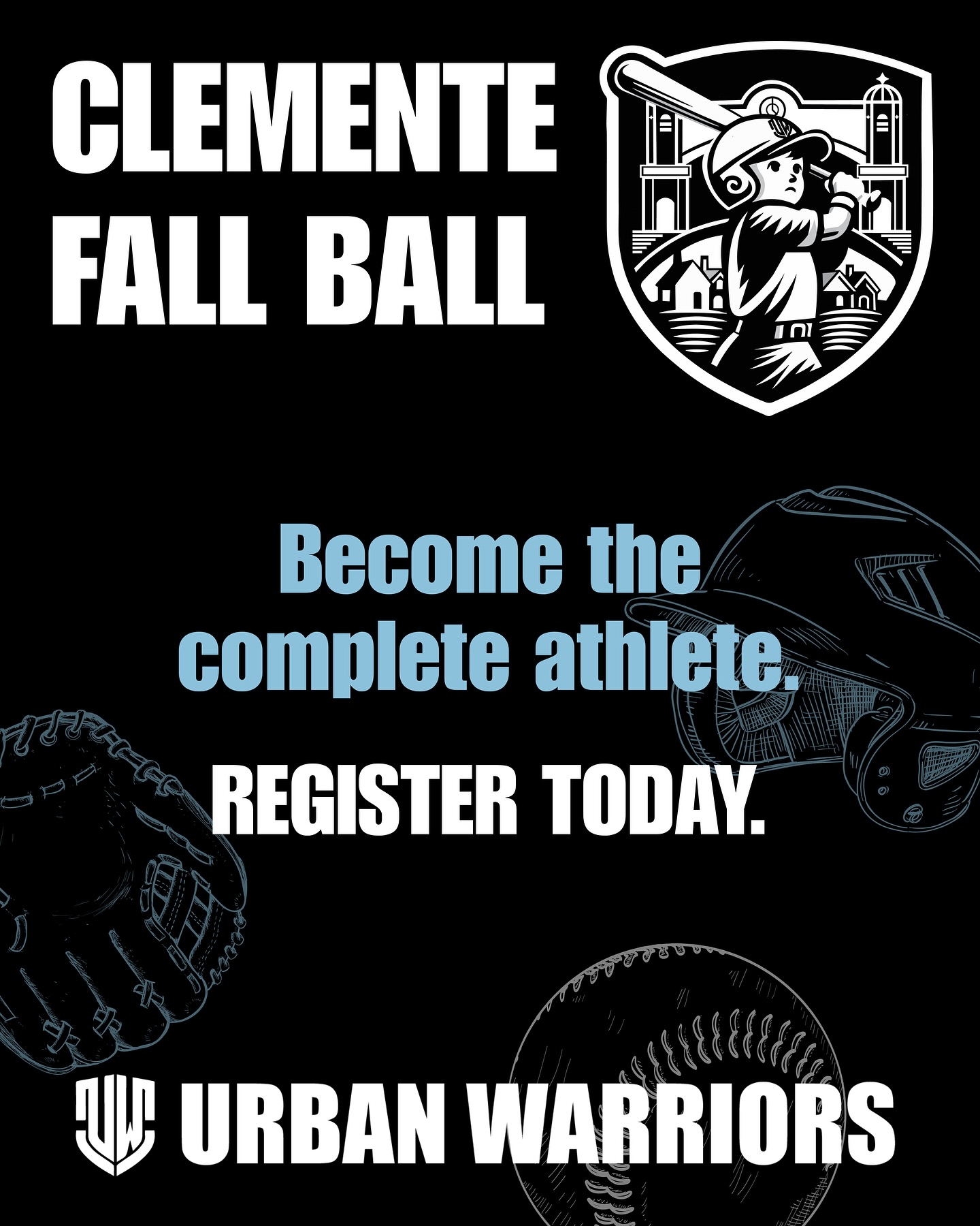📢 LAST WEEK TO REGISTER FOR CLEMENTE FALL BALL ⚾️
Get your kids signed up for our development baseball program—where they’ll learn to become leaders both on and off the field. 🙌
Kids in fall ball will get the chance to tryout for our competitive team, Project 21, at the end of the season.
Register today at the link in our bio!
—————————————————————————————
📢 ¡ÚLTIMA SEMANA PARA INSCRIBIRSE EN EL PROGRAMA DE BÉISBOL DE OTOÑO DE CLEMENTE! ⚾️ Inscribe a tus hijos en nuestro programa de desarrollo de béisbol, donde aprenderán a ser líderes dentro y fuera del campo. 🙌
Los niños que participan en el programa de béisbol de otoño tendrán la oportunidad de hacer una prueba para nuestro equipo competitivo, Project 21, al final de la temporada. ¡Inscríbete hoy mismo en el enlace de nuestra biografía!
#chicagobaseball #chicagobeisbol #littlevillagebaseball #northlawndalebaseball #urbanwarriors #clementefallball