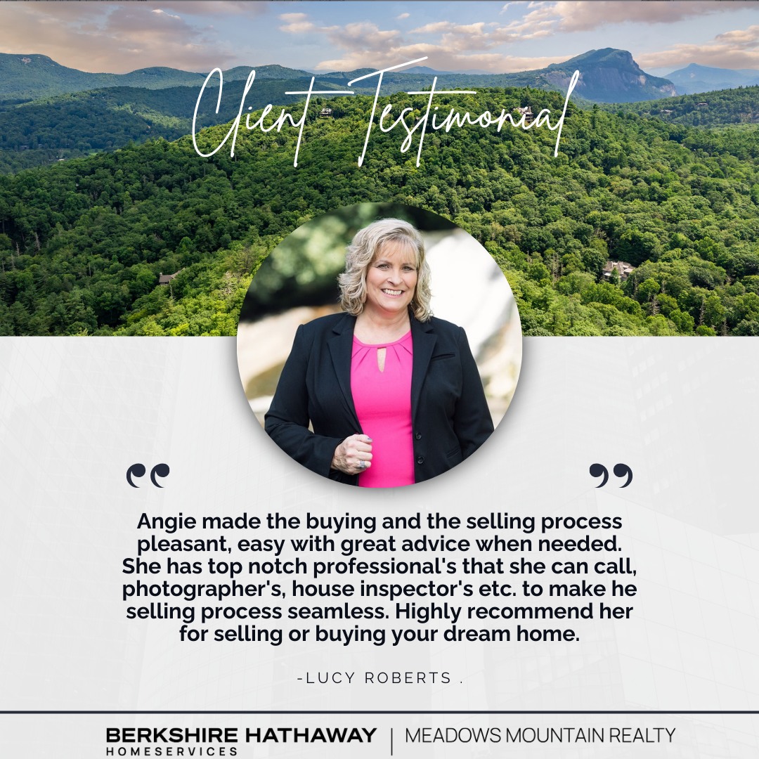 🌟 We’re so proud to have @angielonggood on our team! Her dedication, professionalism, and trusted network make every buying and selling experience seamless for her clients. 🏡✨
When you work with Angie, you’re not just getting a broker—you’re getting a true advocate for your dream home. 💛
To learn more about Angie click the Link in Bio!
#bhhsmmr #highlandsnc #cashiersnc #ncrealestate #TestimonialTuesday