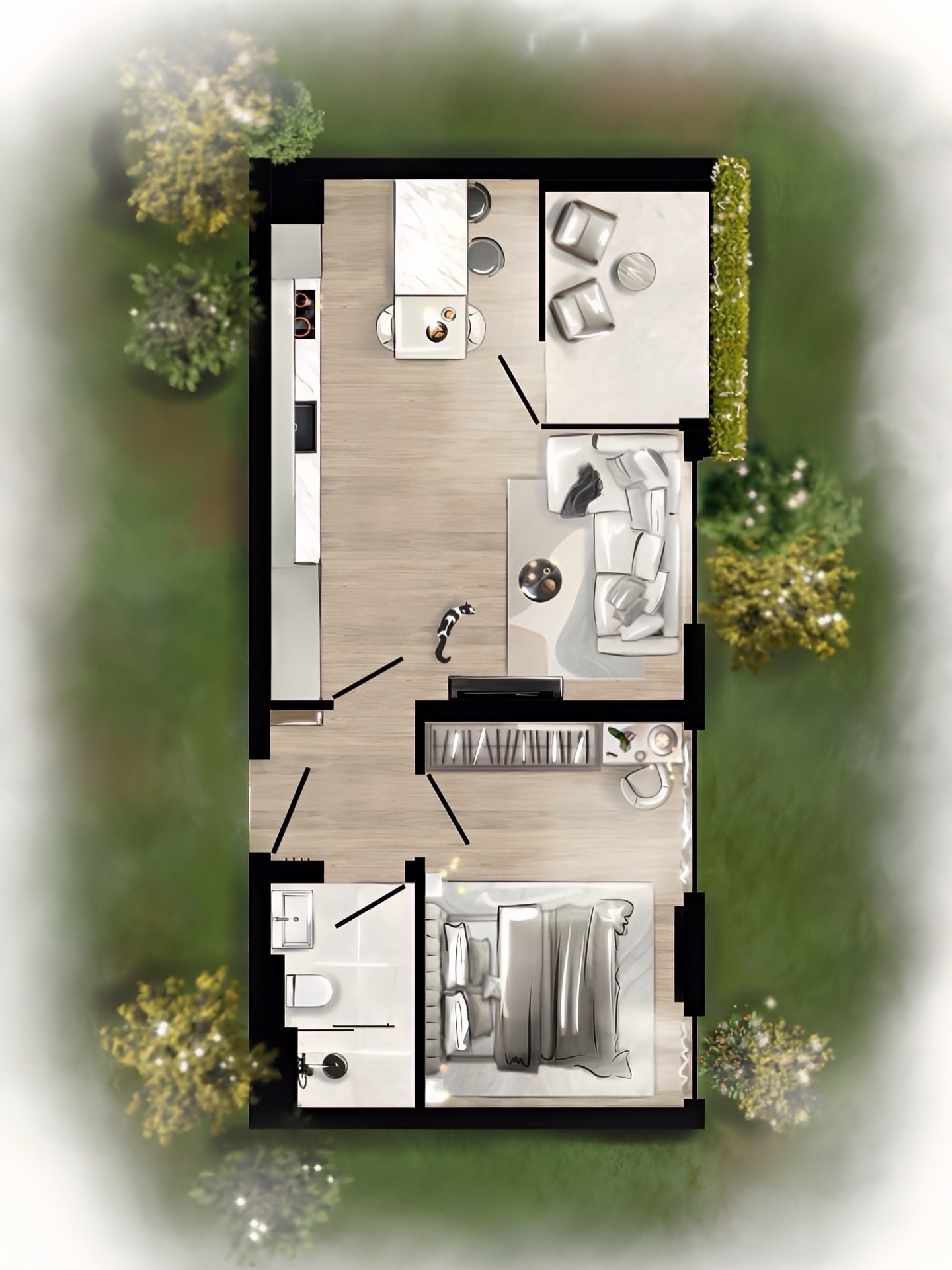 Small space? Tight budget? Need more storage?
That’s where design magic happens ✨
It’s not about how much you spend, but how wisely you use every square meter. Every corner can be functional, beautiful, and entirely you.
For this one, my clients dreamed of having a kitchen island/peninsula (despite the limited space) so we made it work beautifully. With the right design, even bold wishes can fit into compact homes.
Here are some tips for small spaces:
• Keep layouts open so light flows freely
• Go for floor-to-ceiling storage to draw the eye upward
• Choose multi-tasking furniture - island, bed, or couch with storage
• Keep walkways clear for an airy feel
• Limit surfaces, colors, and busy details so the space feels calm and cohesive
• Use lighter tones and mirrors to visually expand the room
Need help with your home makeover? 😌
Visit www.kvl-design.nl
#kvldesign #smartspaces #interiordesign #smallapartment #tinyhomeideas #budgetfriendlydecor #interieurontwerp #duurzaamwonen #interieurtips #slimwonen #homedecorinspo #compactliving #interieuradvies #budgetinterieur #wooninspiratie #smallspaceinspo #tinyapartment #interieurstyling #homeinspiration #smartinteriors