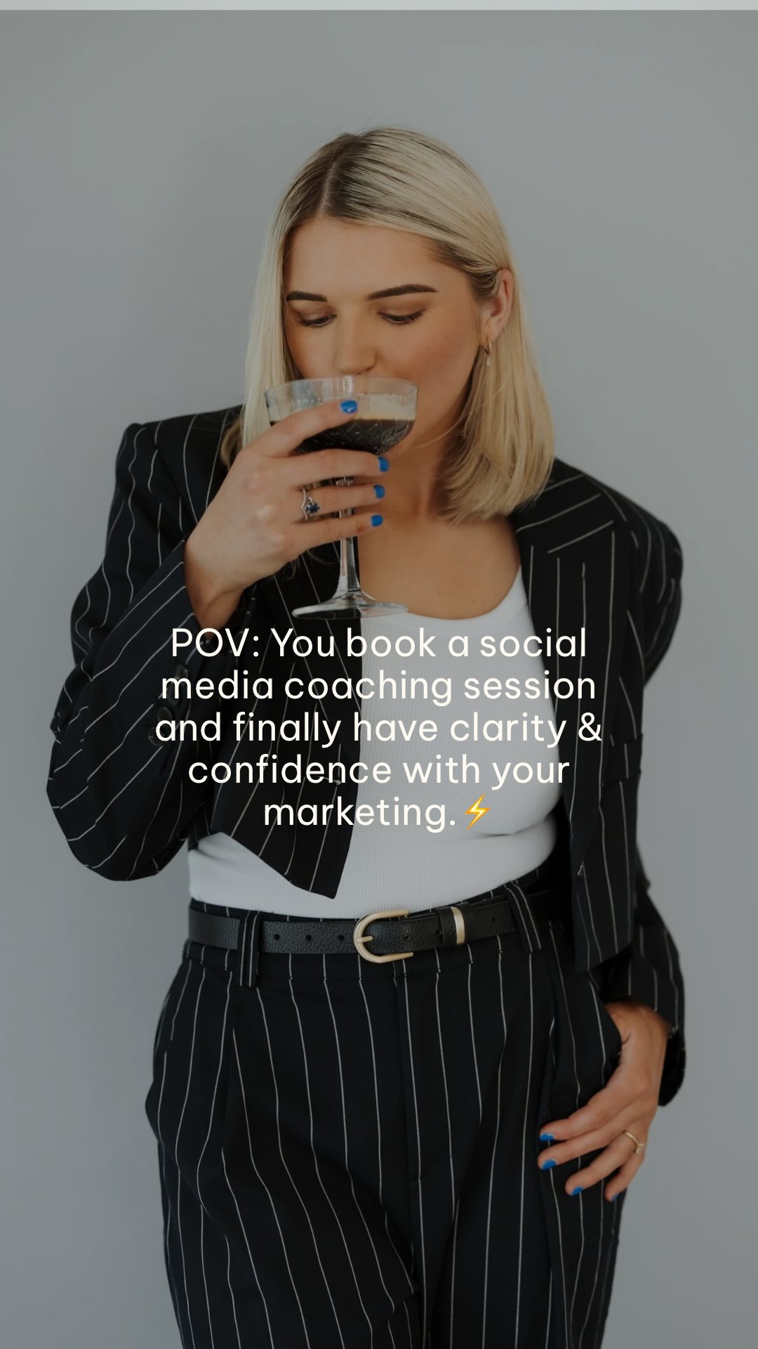 POV: You book a social media coaching session with me and finally have clarity & confidence with your marketing.ā”
This isnāt a boring lecture⦠itās a 60-minute deep dive into your business where we tackle 2ā3 core topics that have been challenging you with your social media.
Perfect for small business owners who are managing their own socials but want expert guidance, fresh ideas, and a clear plan.
Think:
⨠A content strategy you actually want to stick to
⨠Knowing exactly what to post and when
⨠Streamlining your brand so it looks sharp everywhere
Youāll leave energised and fired up with a clear action plan⦠and actually excited to dive into your next content creation session. Coffee or wine optional⦠because learning should feel like a catch-up, not a chore.
Letās make social media fun again.
Comment or DM me āfunā and Iāll flick you the details. šøšŖ©
#socialmediamarketing #socialmediamanager #socialmediacoaching #marketingconsultant
___
Elevate Marketing, West Coast, NZ