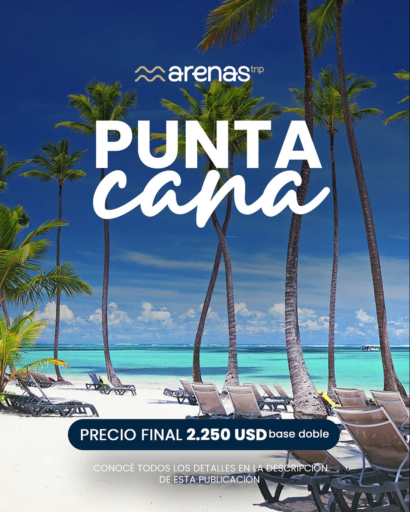 🌴 ¡Tu escapada al Caribe comienza en Córdoba!
Viví Punta Cana con todo incluido y dejá atrás la rutina ☀️🌊
📍 Salidas desde Córdoba
📆 12 Febrero 2026
⏳ Estadías de 7 noches
✈️ Vuelo con LATAM Airlines con carry on y equipaje en bodega
🚐 Traslados regulares compartidos in/out
🏨 Alojamiento all inclusive en Punta Cana - WHALA!BÁVARO 4⭐ con Late Check Out
🛡️ Asistencia al viajero Assist Card AC150 FULL (hasta 74 años inclusive)
🌟 Playa, relax, buena comida y diversión... todo en un solo lugar.
💰 Precio desde 2.250 usd (dólar billete) - base doble
📩 ¡Consultanos para más información sobre otras fechas por DM y reservá tu lugar!
📌Pasajeros mayores de 74: consultar diferencia.