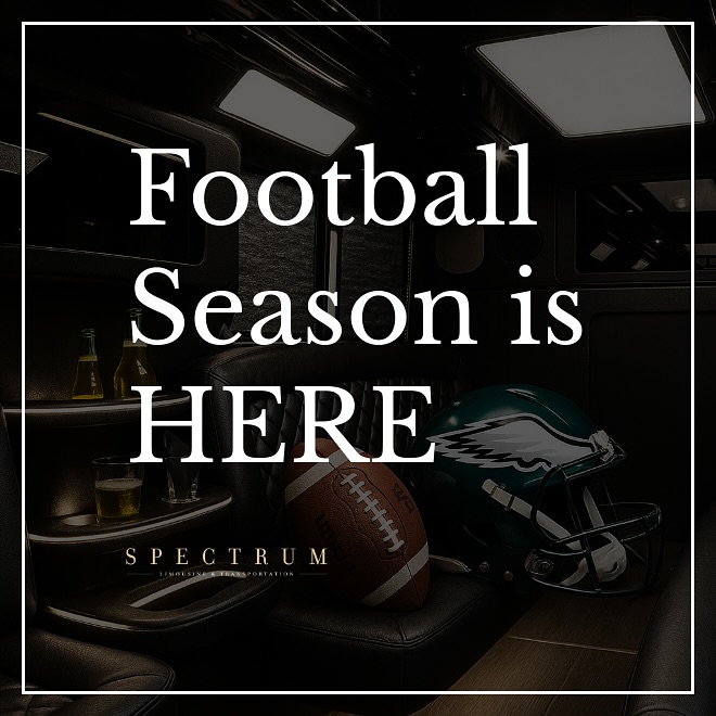 “Game day, minus the parking stress. 🏈 Let Spectrum Limousine get you to the stadium in style so you can focus on the action, not the traffic. Who’s your team this season? -Link in bio-
Drop your game-day colors below!
#SpectrumLimousine #GameDayReady #FootballSeason #RideInStyle #TailgateInStyle #LuxuryTransportation #ChauffeurService #eaglesfootball #giantsfootball #footballseason #StadiumRide #FootballFans #GameDayVibes #VIPRide #SkipTheTraffic #ArriveInStyle #SportsTransportation #NFLGameDay #FootballLife” #steelersfans #eaglesnation #eaglesfans #gobirds🦅