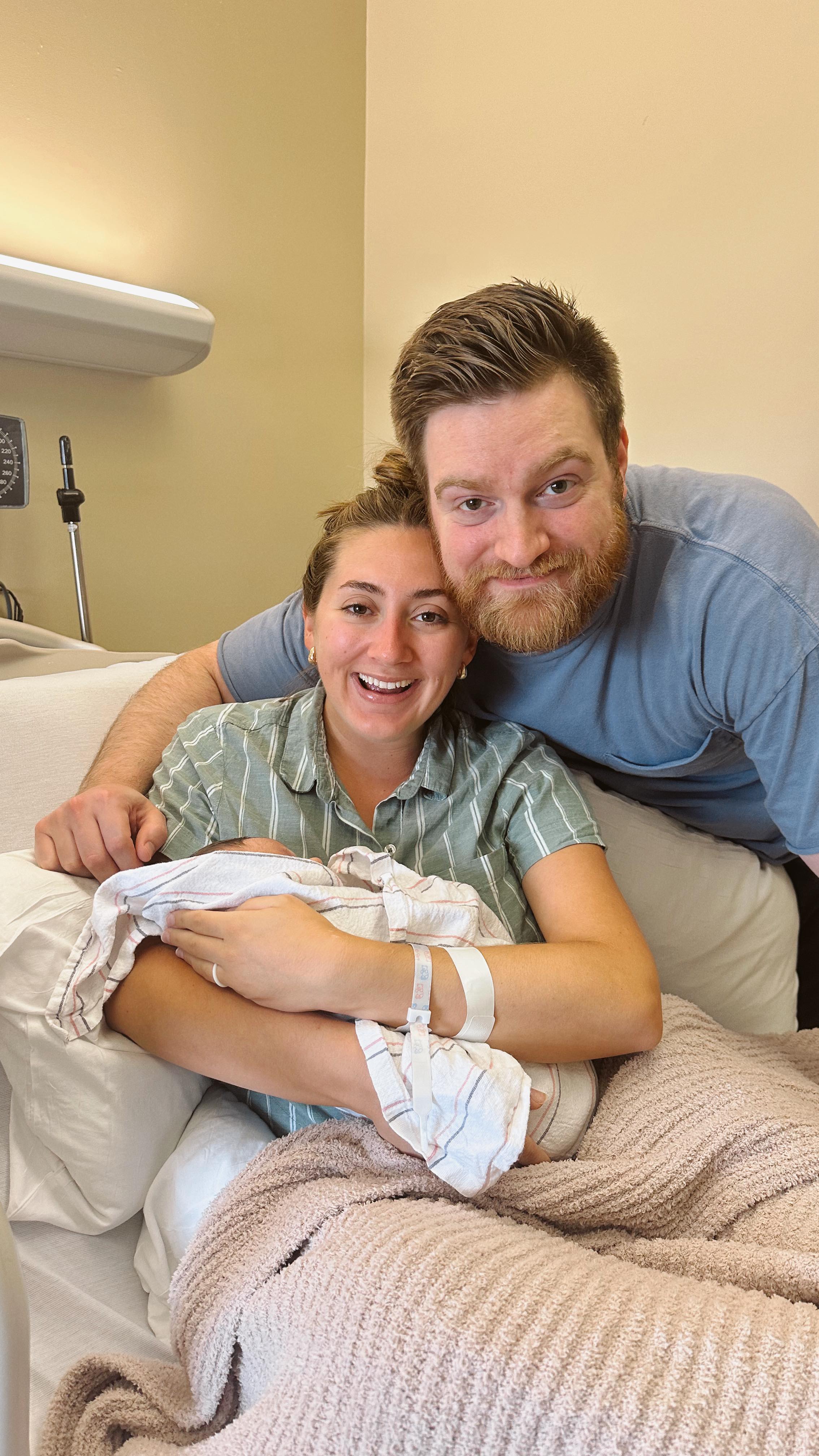 one week of our sweet baby boy!
My labor experience was truly so positive and full of joy! I was in denial that I was in labor since it meant he was 10 days early, but Titus had his own plans for us!
Labor was about 12 hours start to finish and we spent only about 4 hours of that in the hospital because it all happened so fast! A cervical check after the epidural showed I was 9cm and it broke my water — he was here 40 minutes later!
Getting the epidural allowed me to be so present when pushing and I was joyful and laughing through the process!
Now we’ve had a whole extra week of snuggles with the most perfect boy and we’re just so in love!
#birthvlog #positivebirth #positivebirthstory #firsttimemom #firsttimeparents