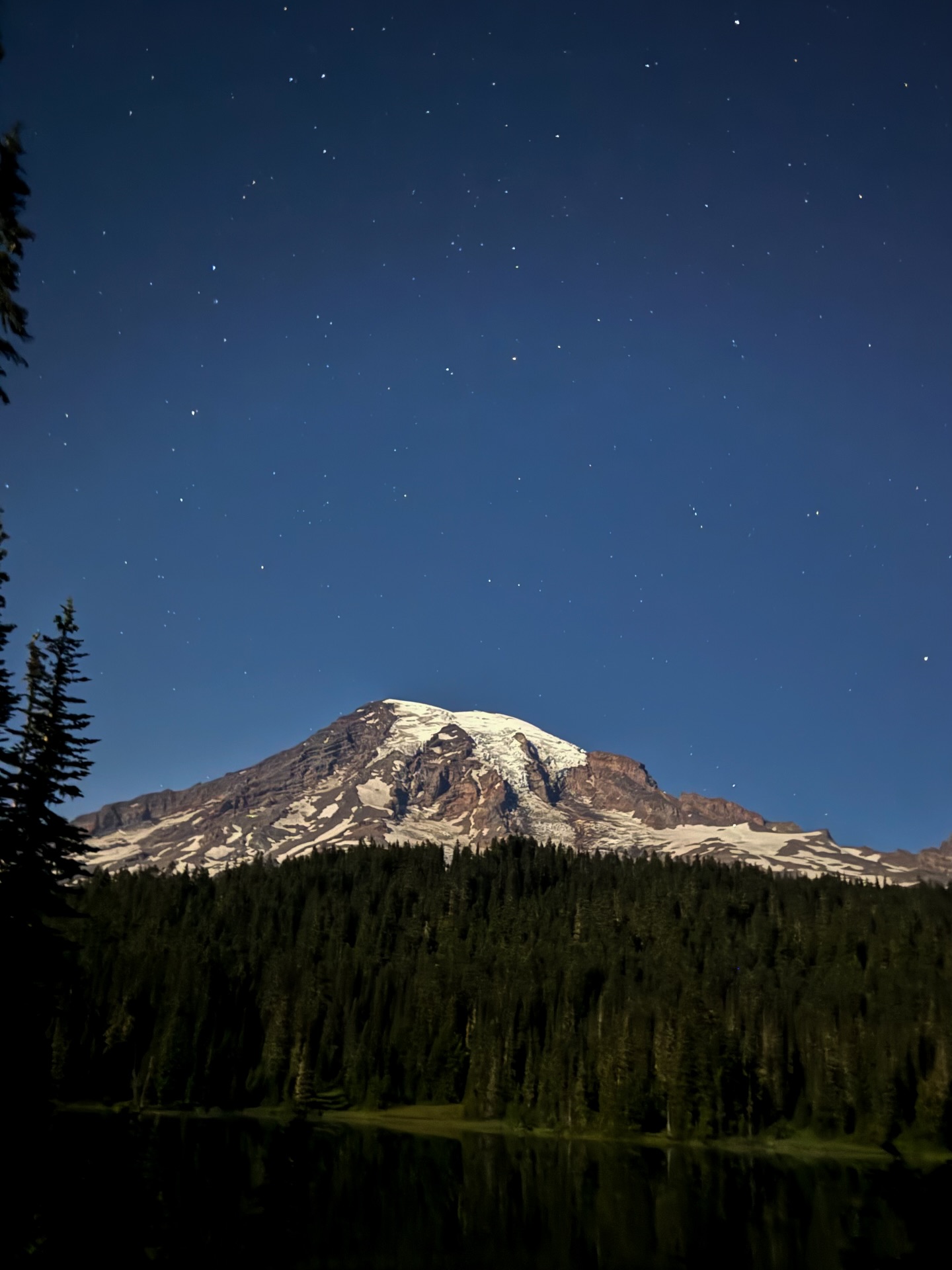 Weekend dump watching the stars from Mt Rainier