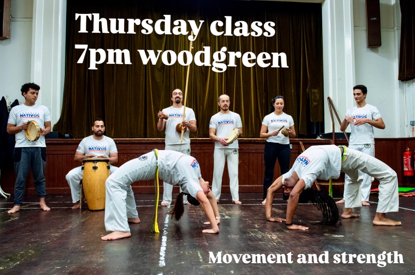 Thursday class
7pm
NEW VENUE: St Thomas More School
Glendale Avenue, Wood Green
Arrive 5 minutes before class
Bring water
Join us 🚀