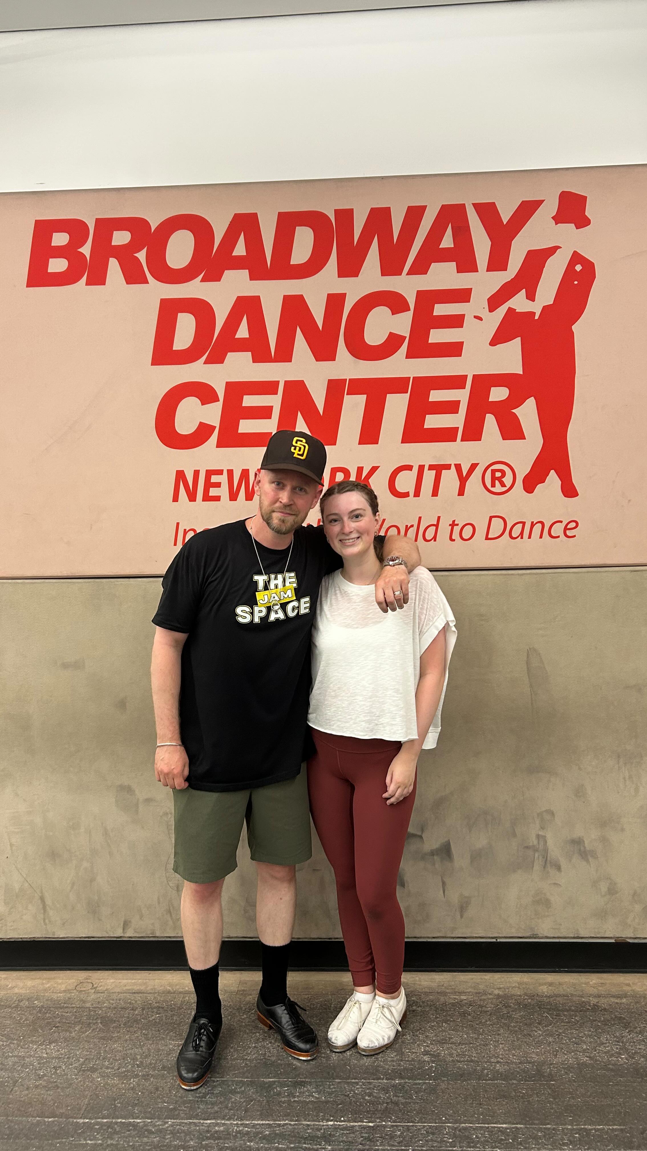 Such a rewarding quick trip to New York City with @kat.rudolph to further my tap training! Every class left me challenged and encouraged! Grateful to @gwen__e__potter @markorsborntap & @galganni for your insight, support, and dedication to helping dancers grow!