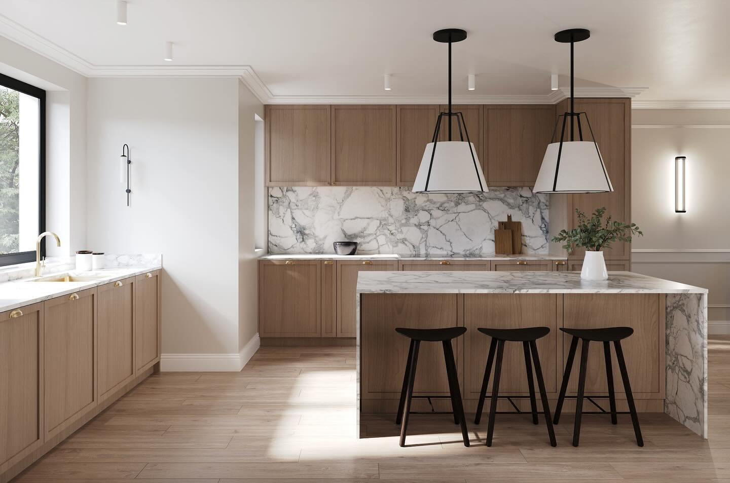 A first look inside…
Here’s your first glimpse of the kitchen design for our upcoming development in Ealing a boutique collection of six contemporary family homes on a quiet West London street.
With hoarding now in place, construction is set to begin soon ... and we’re just getting started.