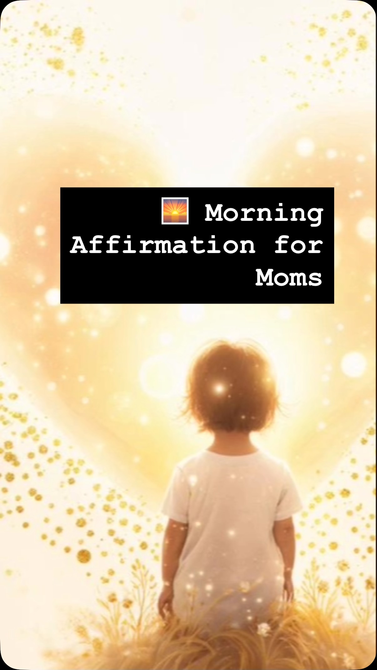 🌅 Morning Affirmation for Moms – Day 1 🌱✨
Close your eyes and picture your child calm, smiling, and connected.
See them play, learn, and grow with ease.
Hold this vision — this is the future you are creating. 💛
🎧 Save this and listen again anytime you need to reconnect to your child’s healing journey.#morningaffirmations #parentingaffirmations #visualizationpractice #childhealing #healingjourney #momsupport #specialneedsmom #autismmom #adhdmom #neurodiversekids #reflexintegration #nervoussystemhealing #sensoryprocessing #childdevelopment #holistichealing #mindsetformoms #positiveparenting #healingwithlove #parentcoach #brainreconnection #emotionalregulation #parentingwithpurpose #sensorykids #neurodevelopment #autismparenting #adhdparenting #motherhoodjourney #healingmindset #kidslearning #neuroplasticity