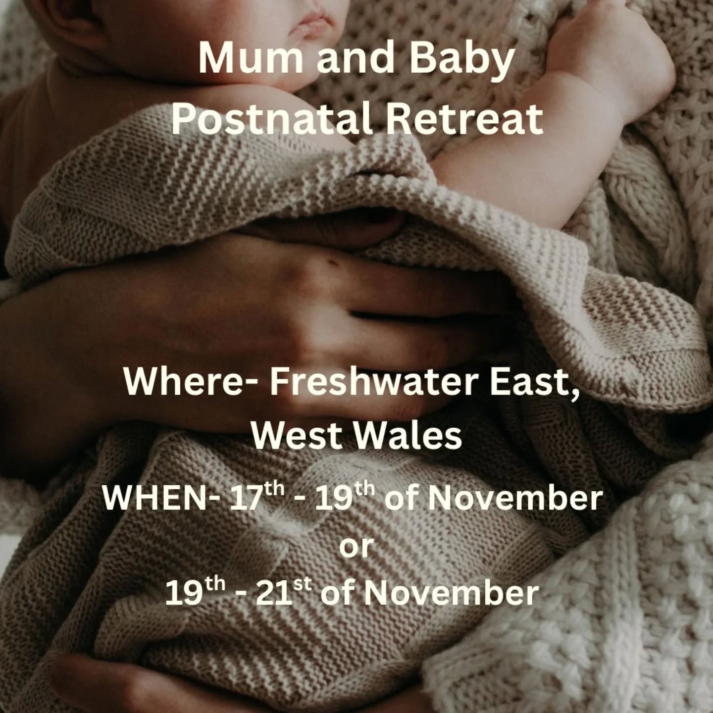 PICTURE THE SCENE,
It's Dusk, your sat in a circle with kindred spirits, drinking wine after having a 3 course meal that WAS COOKED FOR YOU. You're watching the sun go down over the most amazingly beautiful Welsh coastline. Chatting away about sleepless nights, laughing with mums about the absurdity that a tiny human can cause so much chaos. Tomorrow, you have a massage booked in, maybe some gentle yoga, a walk on the beach. Or maybe you're just going to spend the day in your pyjamas.
No, you're not dreaming. This is reality.
My legendary postnatal retreats have returned. Those who have joined me in the past left feeling revived, energised, and heard. Some even came back for a 2nd time.
The pics speak for themselves. In the luxurious Sandcastles House, you will be spoilt, held, and heard.
Included in cost-
2 nights and 3 days
All food and drink provided
Hot Tub
Heated swimming pool
Yoga
Birth and motherhood Reflections
Beach walks
Sea swimming
*Massages can be booked at an extra cost
OCCUPANCY
Single Occupancy-
Spoil yourself and have a double bed all to yourself (or let the bubs jump in)
SHARED OCCUPANCY-
Twin room, bring a friend, you can't beat night-time feeding chats with a bestie
COST-
£300 SHARED OCCUPANCY
£400 SINGLE OCCUPANCY
TO BOOK
DM me or WHATSAPP 07817621064