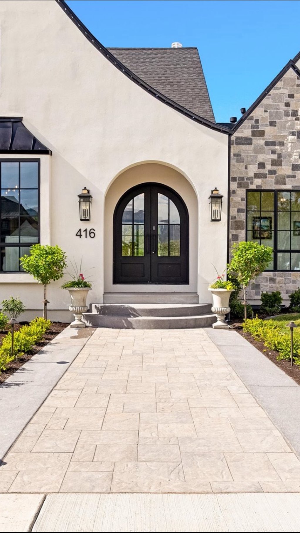 There’s something magical about a home that feels both modern and timeless.
For this project, we played with a mix of sharp angles, sweeping slopes, and gentle curves to create a silhouette that’s dynamic from every angle. The contrast between bold architectural lines and softer, rounded elements brings balance—making the exterior feel striking yet inviting.
It’s in those subtle design choices—where a crisp roofline meets a curved entry where the home truly comes to life. Our goal was to create a statement that will stand the test of time while feeling fresh for years to come.
Because great design isn’t about choosing one style—it’s about layering shapes, textures, and moments that tell a story before you even step inside.
#customhome #ExteriorDesign #TimelessDesign #traditional #traditionaldesign #traditionalhome #ArchitecturalDetails #DesignInspiration #CustomHome #DreamHomeDesign #AnglesAndCurves #SlopeAndStyle #ExteriorGoals #HouseGoals #DesignDetails #ArchitectureLovers #LuxuryHomeDesign