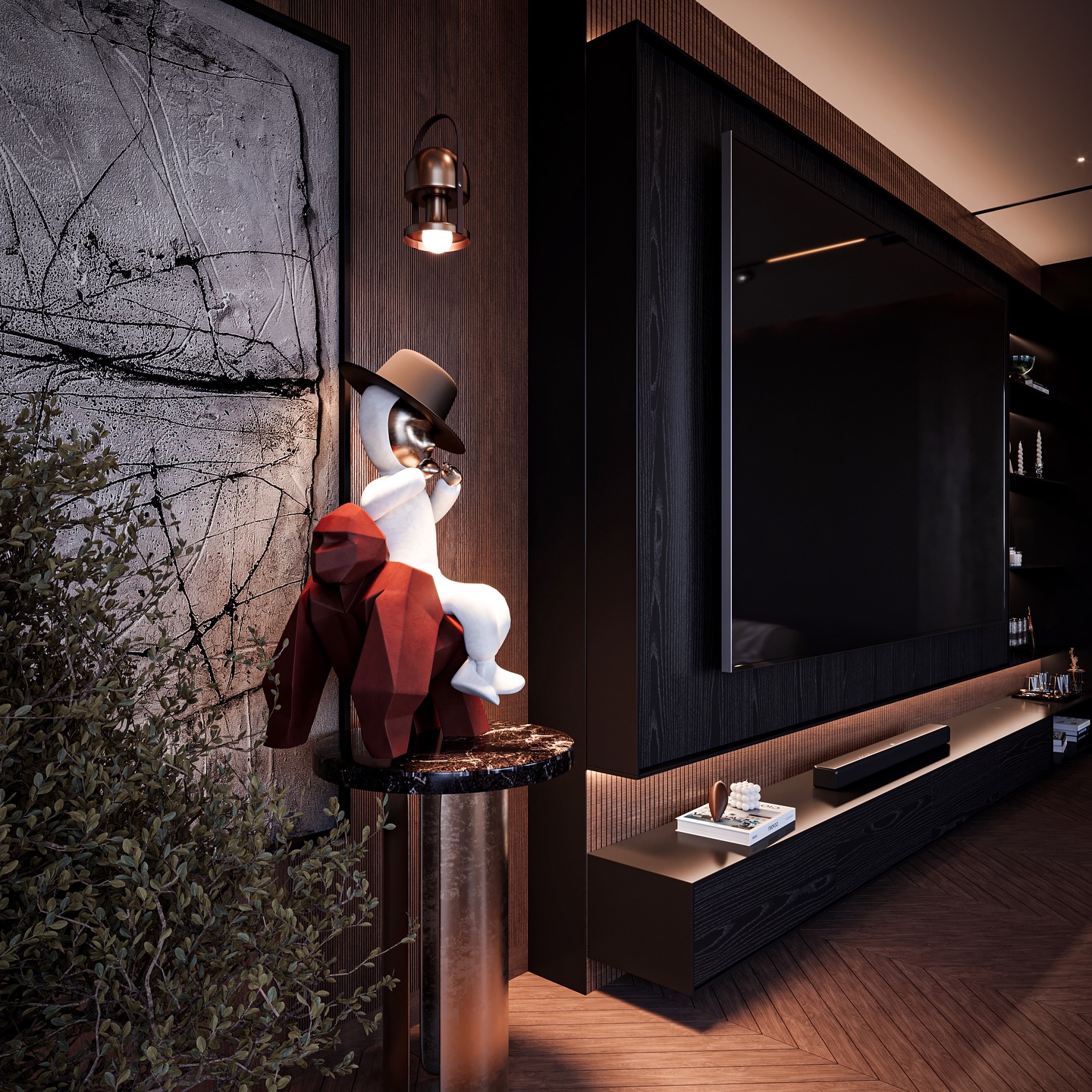 ✨ New Project in Sharjah, UAE ✨
By Maroon Architects 🏛️
A modern living space where elegance meets comfort 🤍
From the warm wood tones 🌰 and textured wall panels 🎯 to the bold contemporary art 🎨 and stylish statement pieces 🐻🎩 — every detail is designed to inspire.
Perfect lighting 💡, cozy seating 🛋️, and curated accents bring life and sophistication to every corner ✨
#MaroonArchitects #SharjahInteriors #LuxuryDesign #ModernLiving #InteriorDesignUAE #ContemporaryHome #LuxuryLifestyle #HomeGoals #DesignInspiration #ArtAndDesign #WarmInteriors #ArchitecturalDesign #MaroonStyle