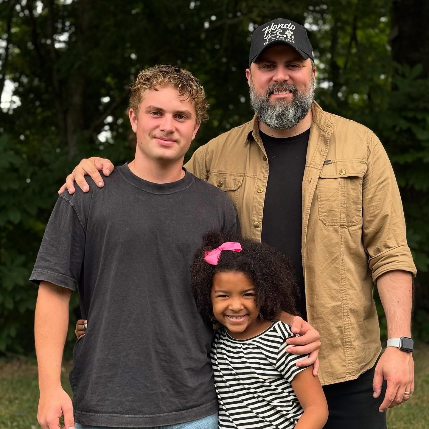 And then there were two…first week back for @_cohen.clayton (12th) and Kambree (2nd). It’s getting weird having less and less kids in school. And how about @karalynnclayton in her 17th year of homeschooling. She is the star of show.