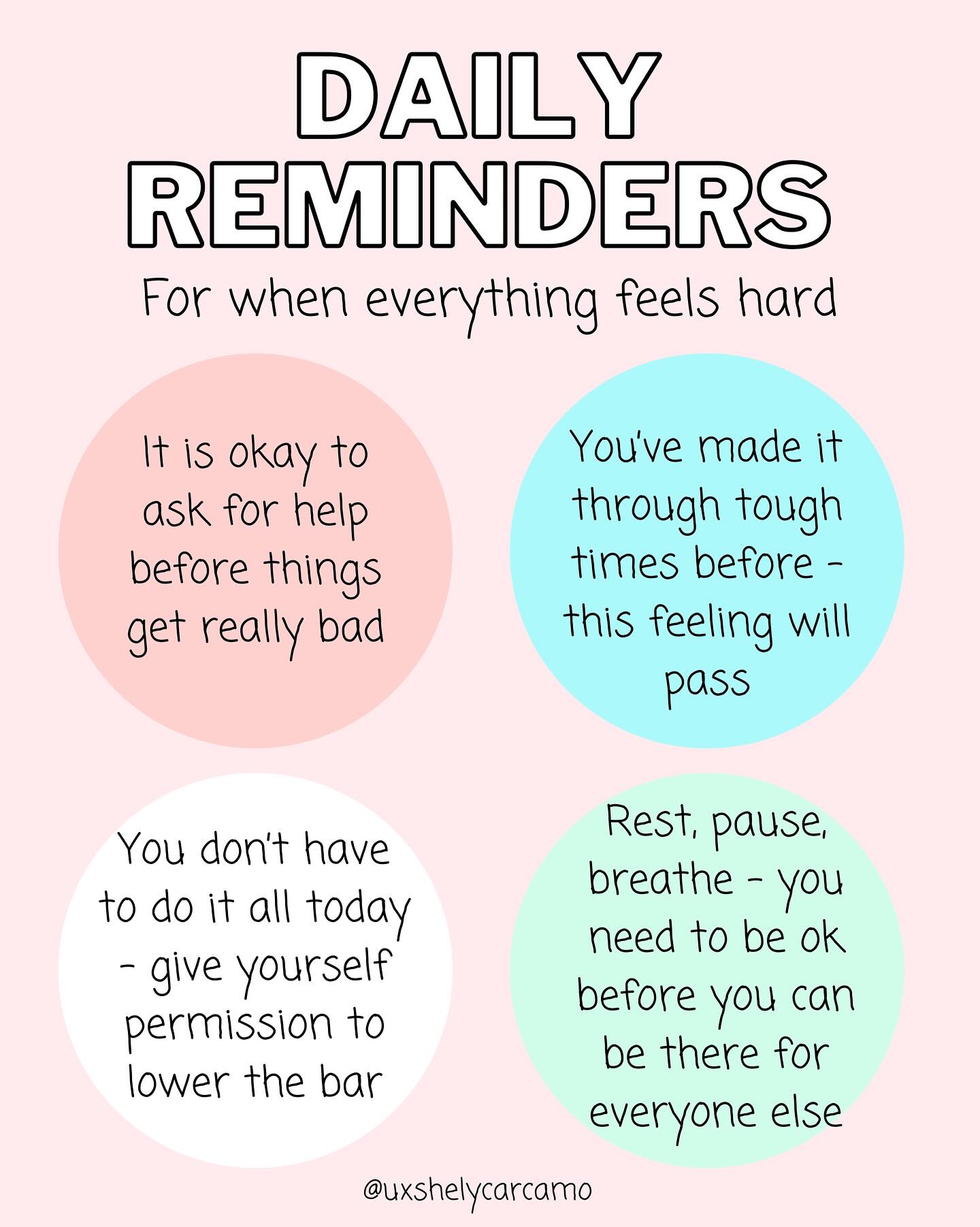 What do you most need to hear on those days everything feels hard? 🩵