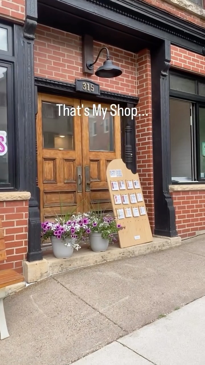 Welcome to Sticks, The Ice Pop Shop. Our walk up window is open Fridays and Saturdays noon-6pm and Sundays noon-5pm in historic Stillwater serving handmade ice pops and inspiration. We hope to see you soon. 💜