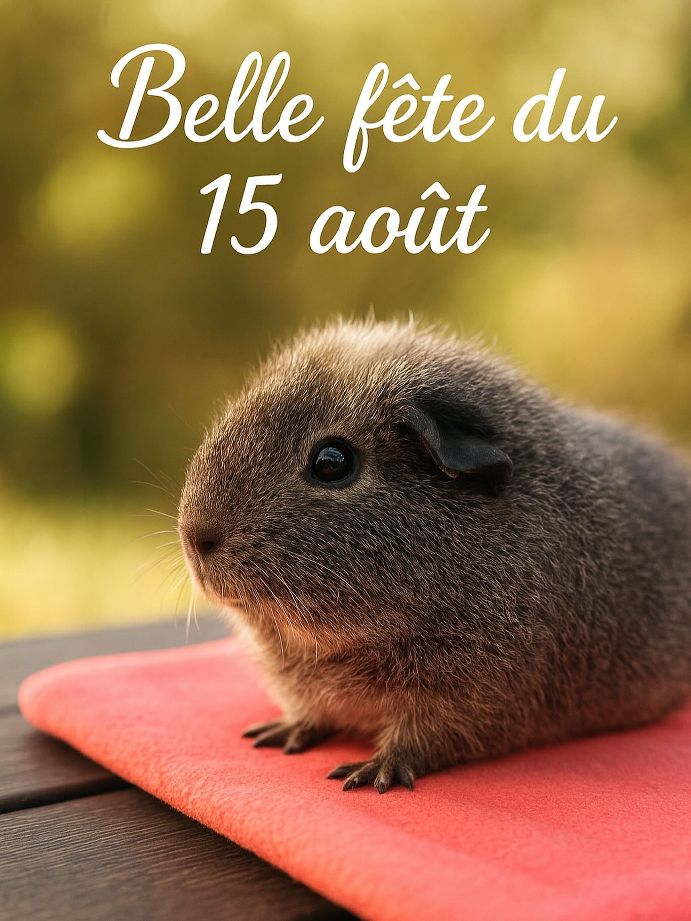 🌸 Belle fête du 15 août à tous ! 🌸
Aujourd’hui, on profite du soleil, du repos et… de nos petites boules de poils 🐹💕
Parce que le bonheur, c’est aussi ces instants simples, partagés avec ceux qu’on aime (et oui, nos loulous en font partie 😍).
☀️ Que votre journée soit douce, joyeuse et pleine de câlins !
📸 Et chez vous, comment vos petits compagnons profitent-ils de ce jour férié ?
🐾 Prenez soin de vos animaux avec Quartier Des Nacs
FêteDu15Août #MomentDeDouceur #CochonDInde #AmourAnimal #QuartierDesNacs #PetLovers #Lapin #Rongeur