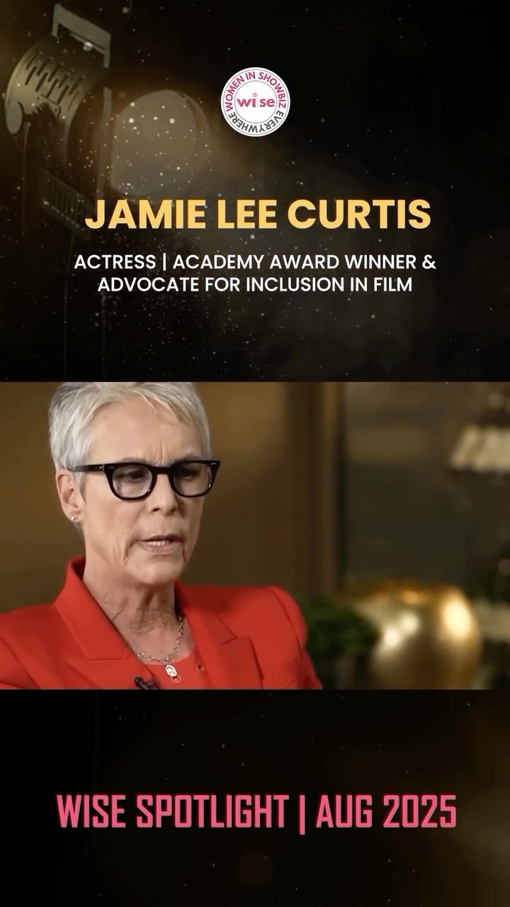 “The more I like me, the less I want to pretend to be other people.” — Jamie Lee Curtis
Our August Spotlight shines on the legendary Jamie Lee Curtis—an icon whose career has spanned decades, from redefining the horror genre in Halloween to stealing scenes in A Fish Called Wanda, True Lies, Freaky Friday, and her Oscar-winning turn in Everything Everywhere All at Once.
Now, with an Emmy win for The Bear and more projects on the horizon, she’s proving that reinvention has no age limit—just endless possibilities.
We’ll be highlighting her remarkable career all month long—watch this space.
@jamieleecurtis
This is WISE. ✨ Shaping Stories, Shaping Culture
#WomenInShowbizEverywhere
#WISESpotlight #August2025 #JamieLeeCurtis #WomenInShowbizEverywhere #FearlessStorytelling #LivingLegend #TVandFilmIcon #TheBear #everythingeverywhereallatonce #truelies #halloween #OscarWinner #EmmyWinner #Actress