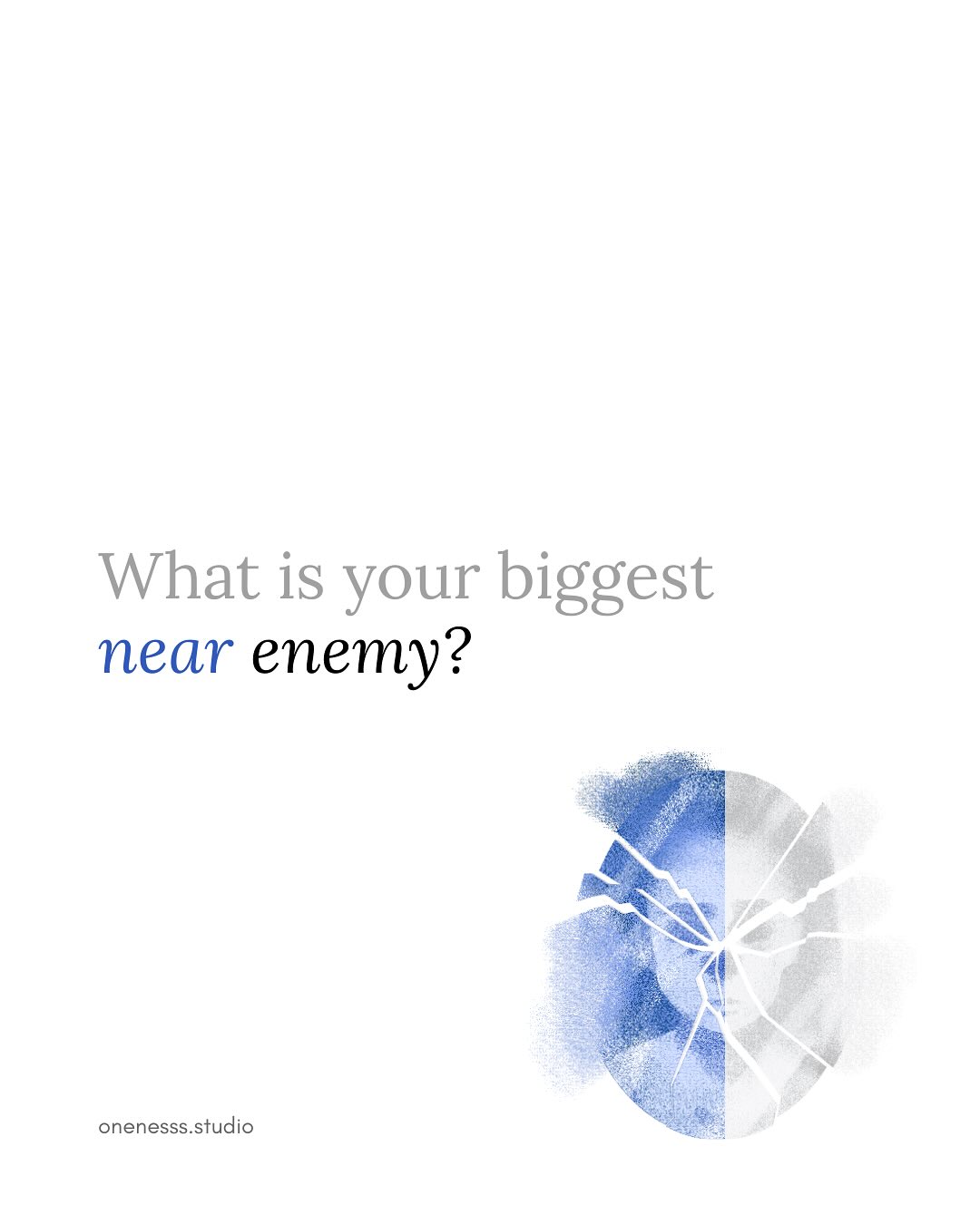 I’ve been in situations myself where the list could go on and on. In fact, our unique personalities can often be a combination of coping mechanisms when awareness is not present. Without awareness, things can swing to the extreme and lose balance, causing us to become out of touch with ourselves—disconnected from our current state by reacting in an automatic way.
The concept of a “near enemy” is like a wake-up call, making us realise just how many items we might be able to tick off the list. But it all comes down to the essential question: is this simply a habit, or is this truly how it is now?
It’s important to see that the “near enemy”can also be the “near fried.” In truth, the line between the two is created within us. The key to understanding is to see the full picture—to allow the duality to exist at the same time—until the mind and eyes become non-dual and open.
.
.
.
.
#reversemeditation#oneness#wholeness#emptiness#meditation##buddhistwisdom#andrewholecek#book#spiritualawkening#lifepractice#life#reality#duality#polarity#onenesssstudio#duality#nondualmind#conditionalandunconditonal#unity#nearenemy#balance#yinyang#andreholecek#onenesssstudio