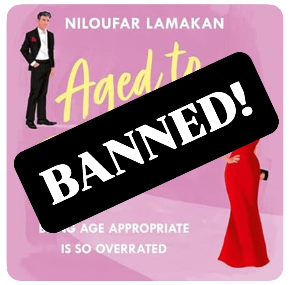 Apparently, being age-appropriate is NOT overrated! I was due to speak at an event for older people but the organisers decided my book was too racy for their members and cancelled! ๐ณ๐ณ I wear this badge of honour with pride! ๐
#romcom #romcombooks #authorinspiration #debutnovel #banned #60andfabulous #agedtoperfectionnovel #niloufarlamakan#AgeIsJustANumber #AgePositive
#NeverTooLate