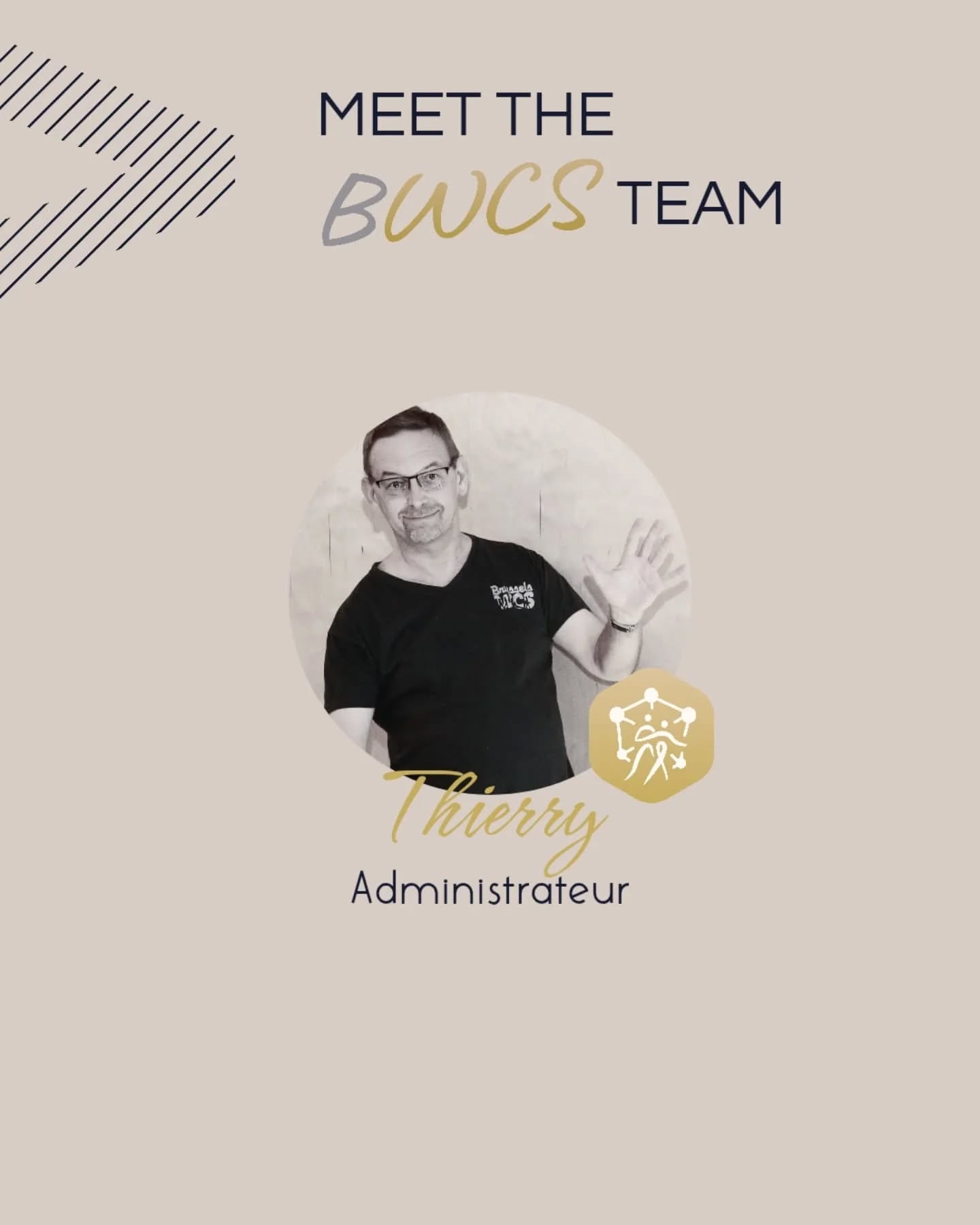 Meet the rest of the team !
Between administrators and volunteers, our team showcases a wide range of people and skills to make sure your experience with BWCS is always the best ! You'll see them registering you at masterclasses, setting up the food for socials, but they also take care of all the organisation behind the scenes.
Be sure to save them a dance next social !