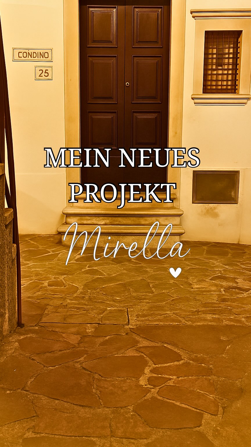 Etwas Neues beginnt…… ein Herzensprojekt, still gewachsen - bald online. Ab Sonntag verrate ich mehr. #neuanfang #kalabrien #italy #mirellagoesitaly #comingsoon #italianvibes