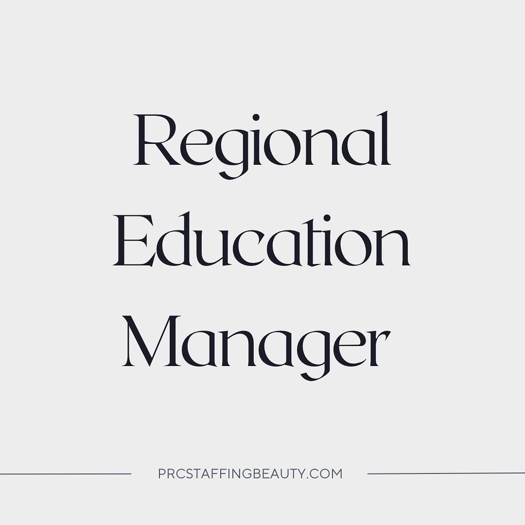 🚨 We’re looking for a Regional Education Manager, Skincare
If you have 7+ years of skincare education experience, love mentoring others, and want to work with a respected, trailblazing skincare brand - this could be your next move.
📍Remote & ideally based in the West Coast | ~50% travel
📩DM us to apply or learn more!
#NowHiring #BeautyCareers #SkincareJobs #EducationManager #BeautyIndustry