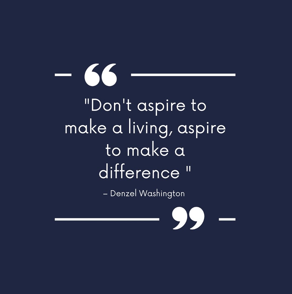 It's Friday! What better way to start this weekend than with a positive note?? Here is a quote by Denzel Washington