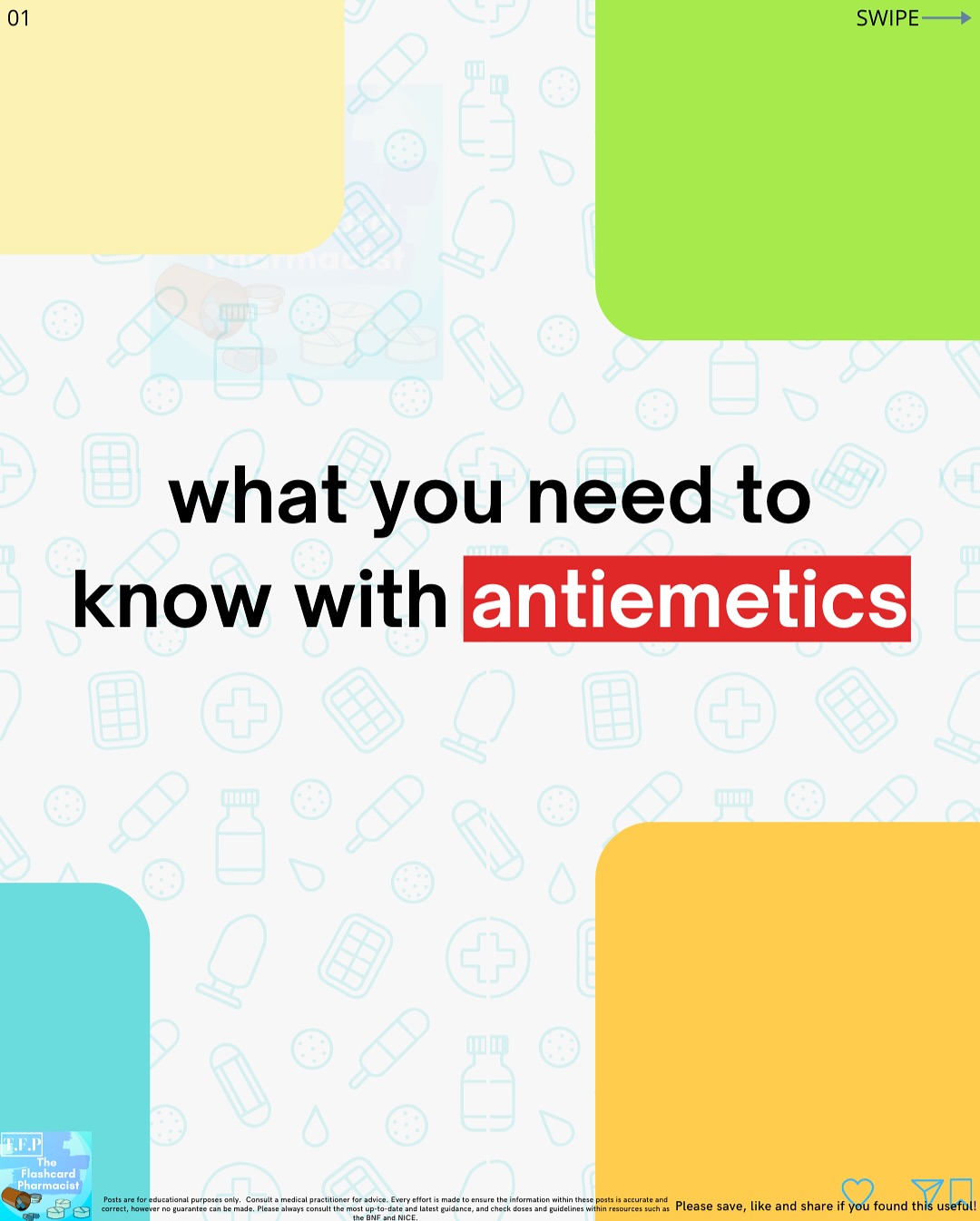 What You Need to Know with Antiemetics
Nausea and vomiting can arise from many pathways — and that’s why different antiemetics act at different receptors and sites in the body. From dopamine antagonists in the chemoreceptor trigger zone to antihistamines and antimuscarinics in the vestibular system, understanding where they work is key to choosing the right drug for the right patient.
Don’t miss the quiz at the end — swipe through to test your knowledge! 📝
#pharmacy #pharmacist #foundationpharmacist #pharmacytraining #clinicalpharmacy #reels #explorepage #pharmacyschool #mpharm #pharmd #pharmacology #pharmacologyrevision #foundationdoctor #GPregistrar #GPTraining #pharmacologyschool #revisepharmacology #preregistration #foundationtraining #nursetraining #nursestudent #pharmacystudent #medicinestudent #pharmacyquiz
#futurepharmacist #studentpharmacist #meded