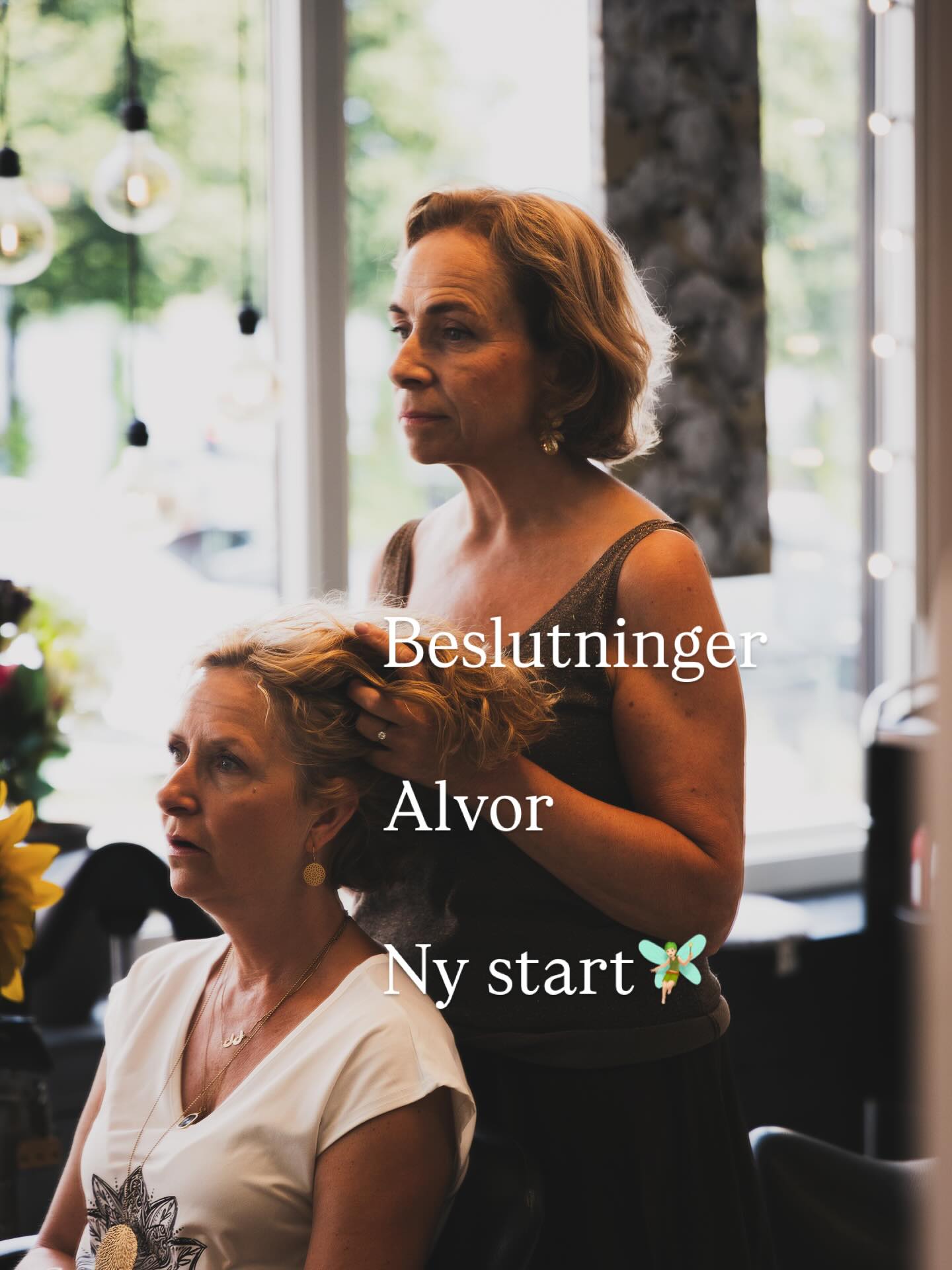 Hårklipp symboliserer ofte en ny start🧚🏻