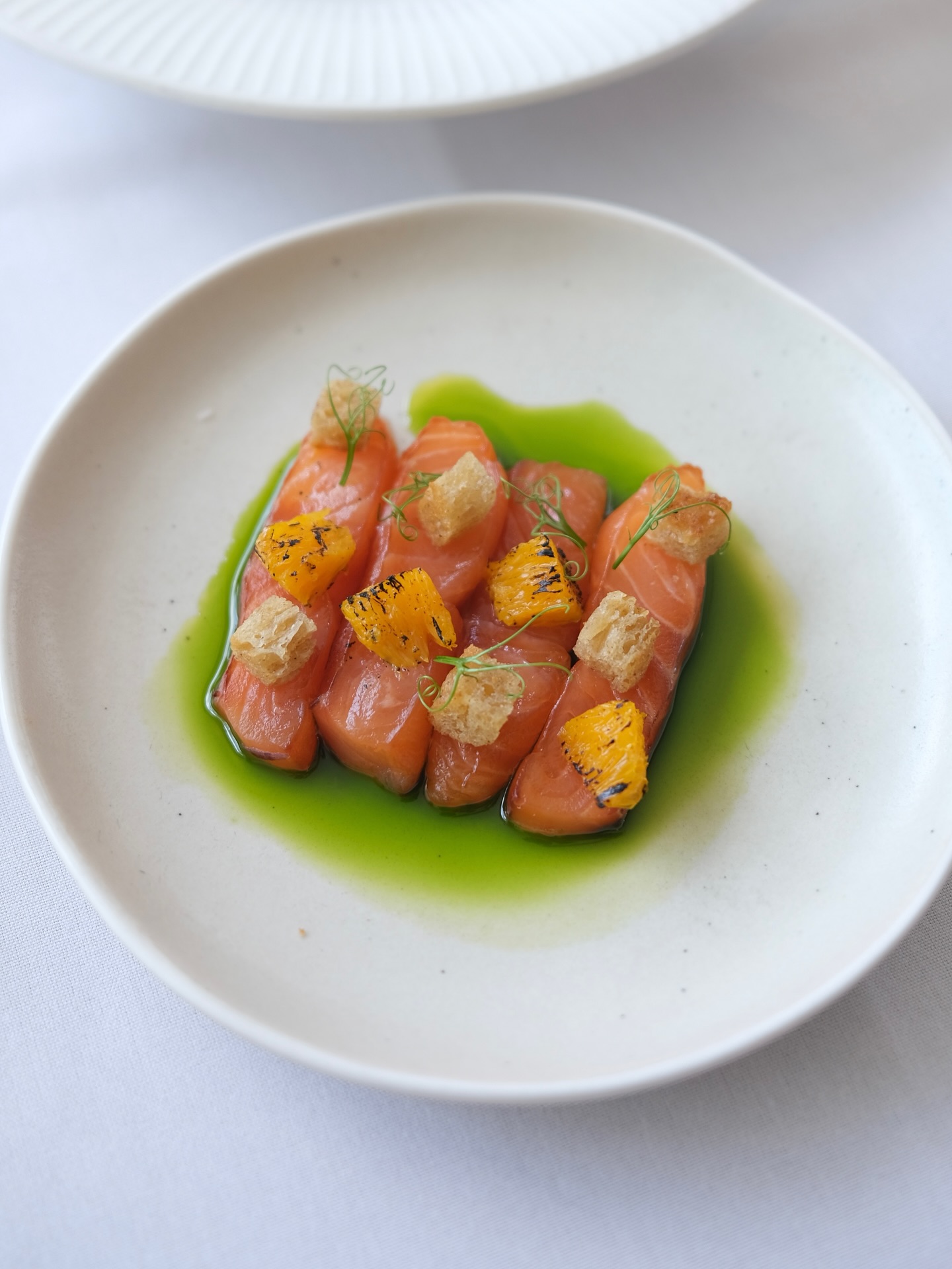 Serving sunshine on a plate 🍊
Our citrus cured salmon with thyme croutons, charred orange and herb emulsion is just one of the dishes on our Lunch Set Menu - perfect for a light midday treat with colleagues or friends. Fresh & zesty! ☀️
#restaurant #cambridge #food #salmon #cambridgefood #lunch #sunshine