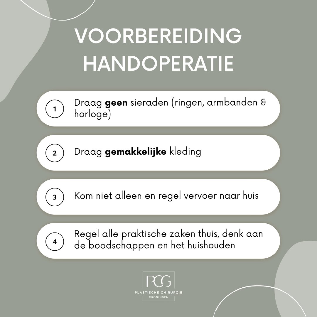 ✋💬 Binnenkort een handoperatie? Een goede voorbereiding maakt echt het verschil!
Met de juiste voorbereiding ga je met meer rust de operatie in én herstel je sneller. Alle details vind je in onze handoperatie-folder en op onze website!