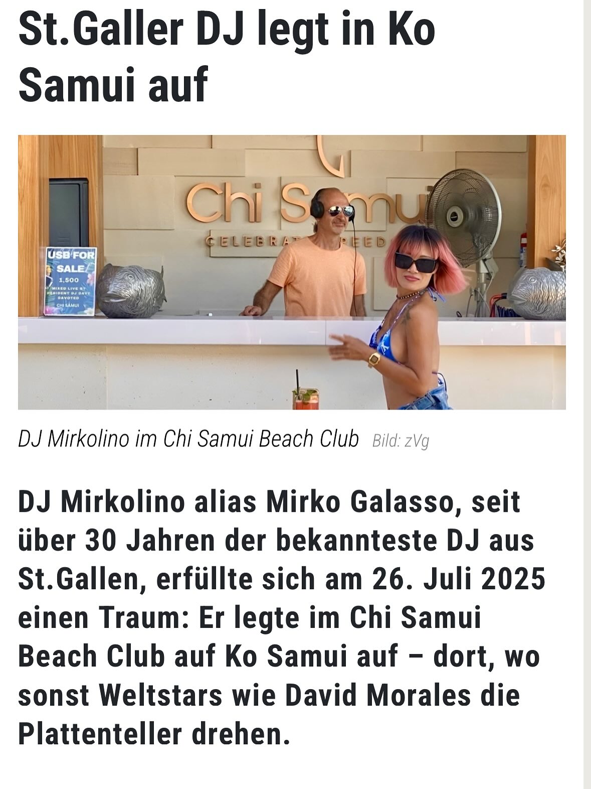 Link zu stgallen24.ch in Bio / Next Stop Ladies & Gentlemans Night Globus St. Gallen Sa. 23. Aug. 2025 18-21 Uhr