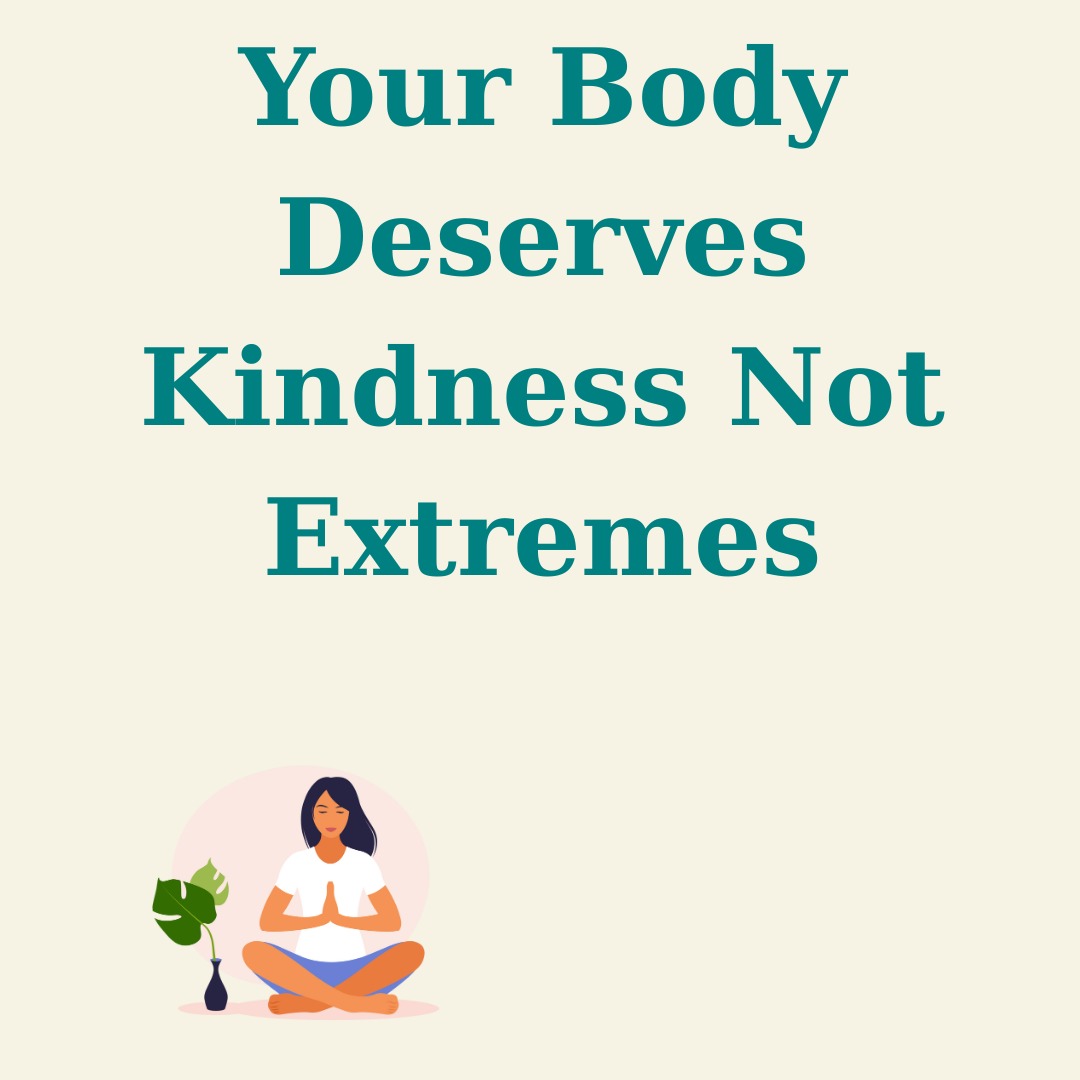 🚫 Extremes aren’t healthy. 💛 Kindness is.
Most people are far too hard on themselves… but the truth is, extremes and rigidity don’t lead to health—they lead to burnout, imbalance, and a dull life.
✨ Kindness toward yourself is the missing key. It’s what allows you to overcome challenges and finally reach your health goals. Without it, you’ll keep chasing new strategies, short-cuts, or be left feeling powerless and defeated.
🌱 Today, ask yourself: Where can I show myself more grace and kindness?
#grace #kindness #love #holistichealth #naturopathicmedicine #orlandoflorida #wellnessjourney #fitness #nutrition #work #mentalhealth #emotionalhealth #spiritualhealth #physicalhealth #food #nourishment