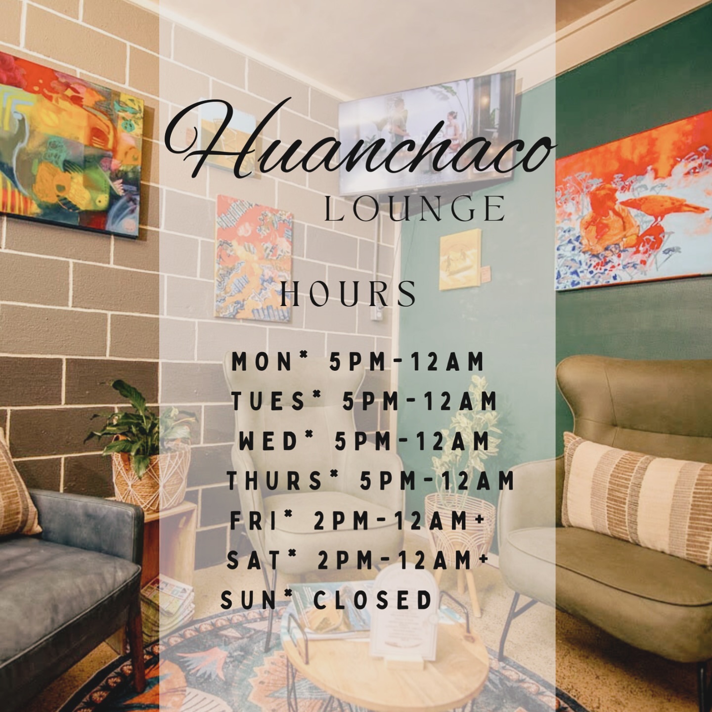 New hours!