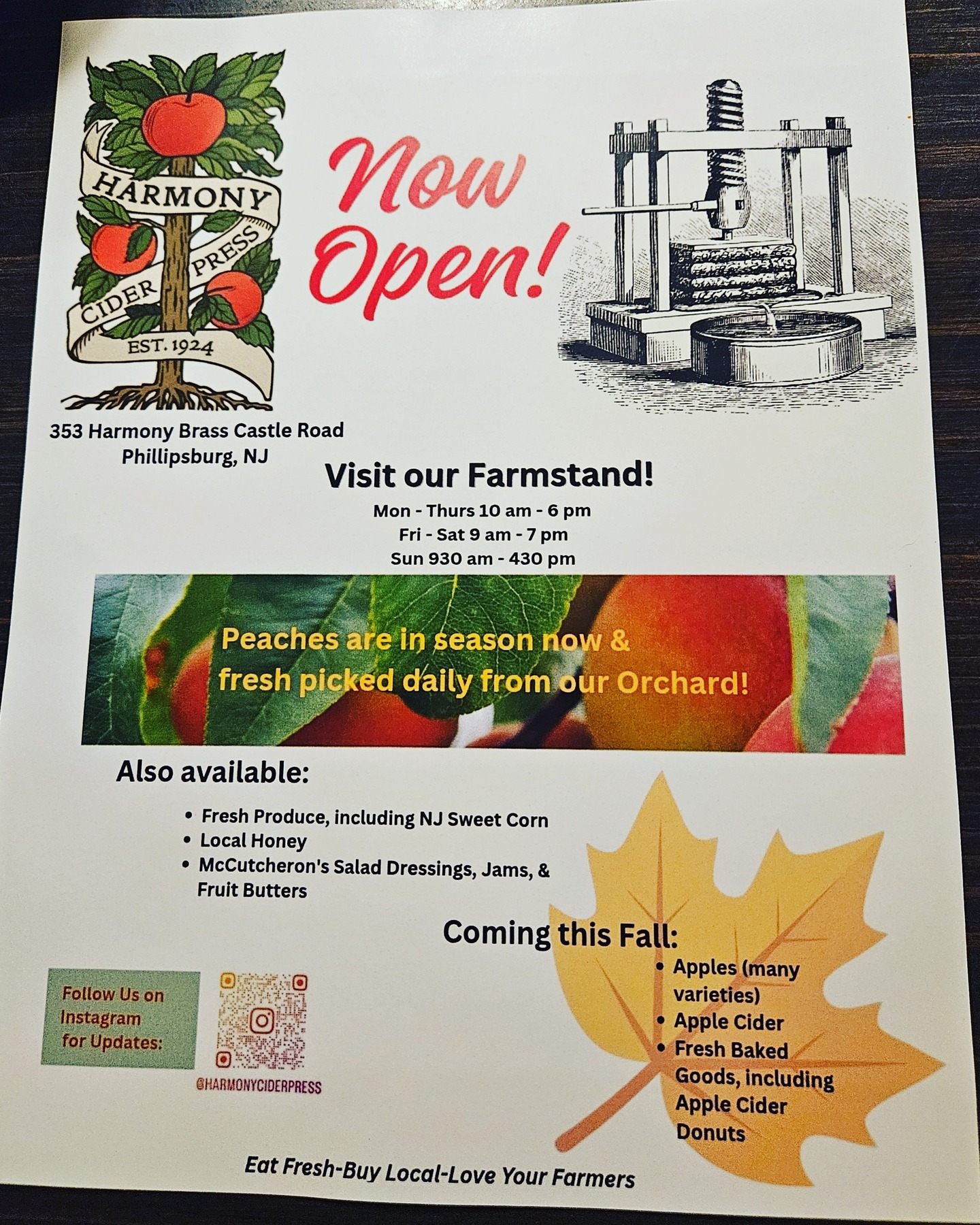 We are ready for Harmony Township Community Day tomorrow! Join us - We look forward to seeing you.