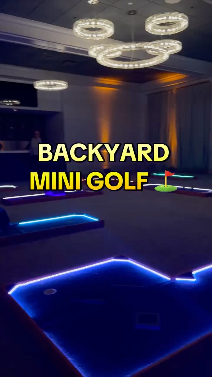 Backyard Cinemas just got a whole lot more fun ⛳️🎬 Now offering a 9-hole LED Mini Golf Course as the ultimate add-on to your custom event package!
Whether it’s indoors or outdoors, day or night, this glow-in-the-dark course is built for year-round fun. Perfect for private parties, public events, or even fundraising nights.
Looking to save? Add it to a movie night for a fan-favorite combo deal. Movies, popcorn, and putt-putt? Say less.
☎️ Book your event today while reservations last at backyardcinemas.co
#BackyardCinemas #MiniGolfNights #OutdoorEvents #BackyardVibes #NJEvents
