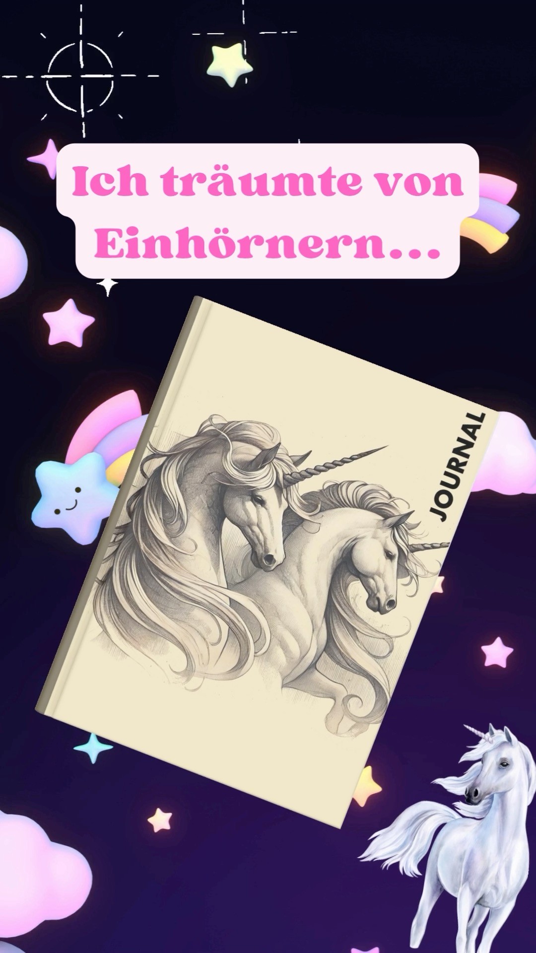 🦄✨ Ich träumte von Einhörnern...
Doch besser ist es, vorher alle Gedanken aufs Papier zu bringen –
für eine ruhige Nacht, bevor mich die Einhörner im Traum besuchen 😄💫
Perfekt zum Abschalten, Träumen & Kreativsein –
mein Einhorn-Notizbuch wartet auf dich!
🔗 Werbung: Erhältlich auf Amazon. Link in Bio.
#tagebuch #tagebuchschreiben #notizen #gedankenkarussell #schlafenszeit #träume #einhörner #notizbuch