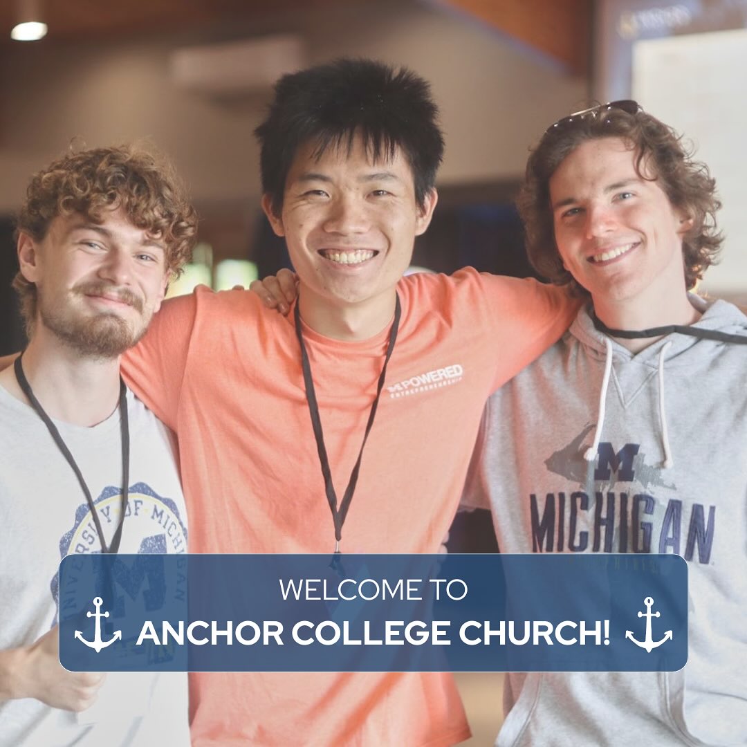 Welcome Class of 2029 and transfer students to Michigan!! ใฝ๏ธ๐
Looking for a church community? Or curious about the Christian faith and want to learn more?
Come through to โ๏ธAnchorโ๏ธ!!
What weโre about is food, fun, friends, and faith. Check out what weโre all about, and stay tuned for our upcoming welcome week events! Excited to meet everyone soon!
#uofmichigan #goblue #michiganwolverines #hailtothevictors #uofm #umich2029 #mgoblue #annarbor #umich #classof2029๐ #newwolverine