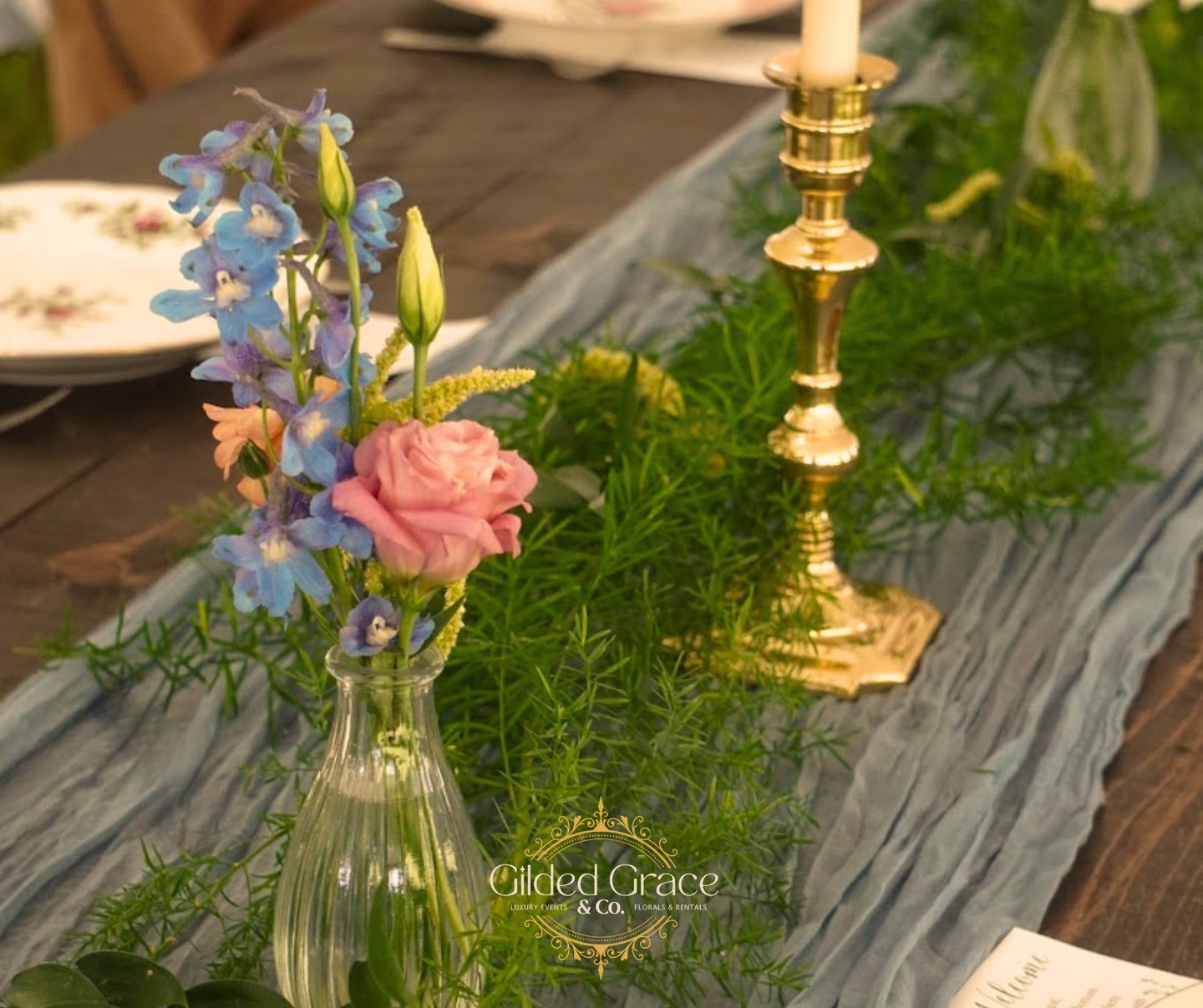 Garden wedding themes are simply beautiful