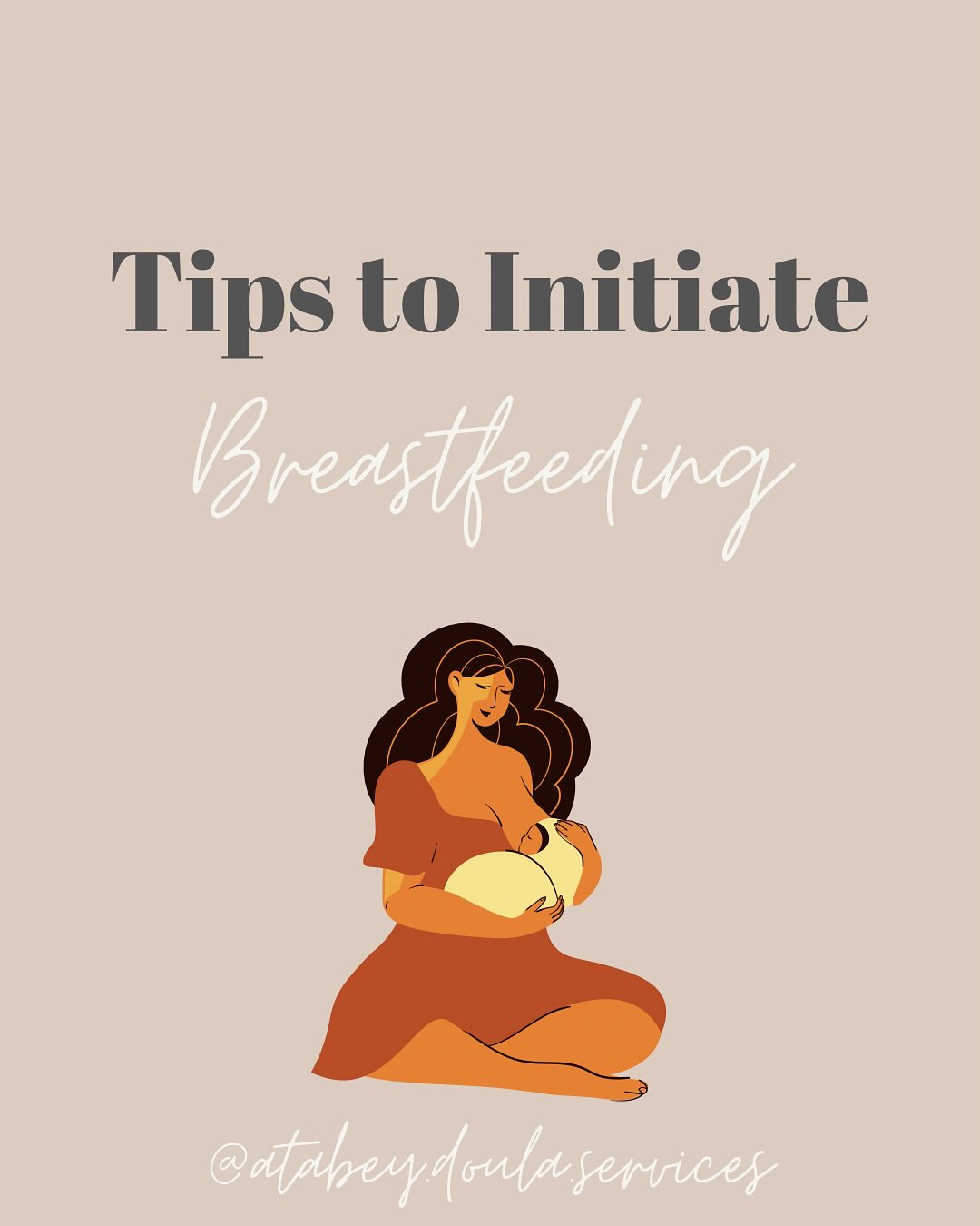 Happy World Breastfeeding Month!
As natural as breastfeeding is, it doesn’t always come easy. Take the time to educate yourself in pregnancy so you have an idea of what to expect from that first latch after birth.
Surround yourself with the support of a doula and positive friends and family to make your journey just a little bit easier.
Share your tips for new mamas below!
#WorldBreastfeedingMonth #BreastfeedingAwareness #Lactation