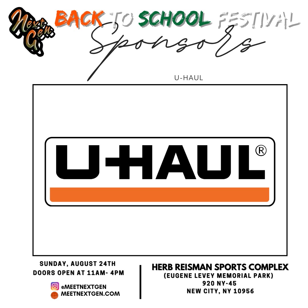 Join us for the Meet Next Gen: Back to School Festival!
Get ready for an amazing day filled with fun, giveaways, and exciting activities! Bring your family and friends, wear your college gear, and don’t miss out on the basketball tournament, open mic, and more.
🗓 Date: Sunday, August 24th, 2025
🕚 Time: 11AM - 4PM (Rain or Shine)
📍 Location: Herb Reisman Sport Complex (Eugene Levey Park) 420 Route 45, New City, NY 10956
💲 Free Admission!
We can’t wait to see you there! 🎈✨
#BackToSchoolFestival #MeetNextGen #CommunityEvent #FamilyFun #SchoolSpirit