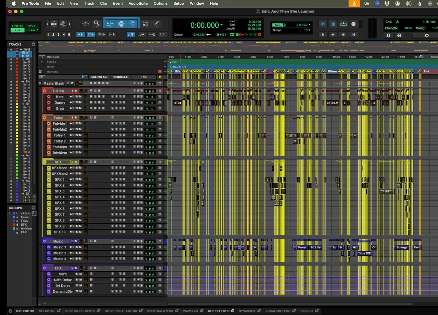 Prepped a new short film “And Then She Smiled”