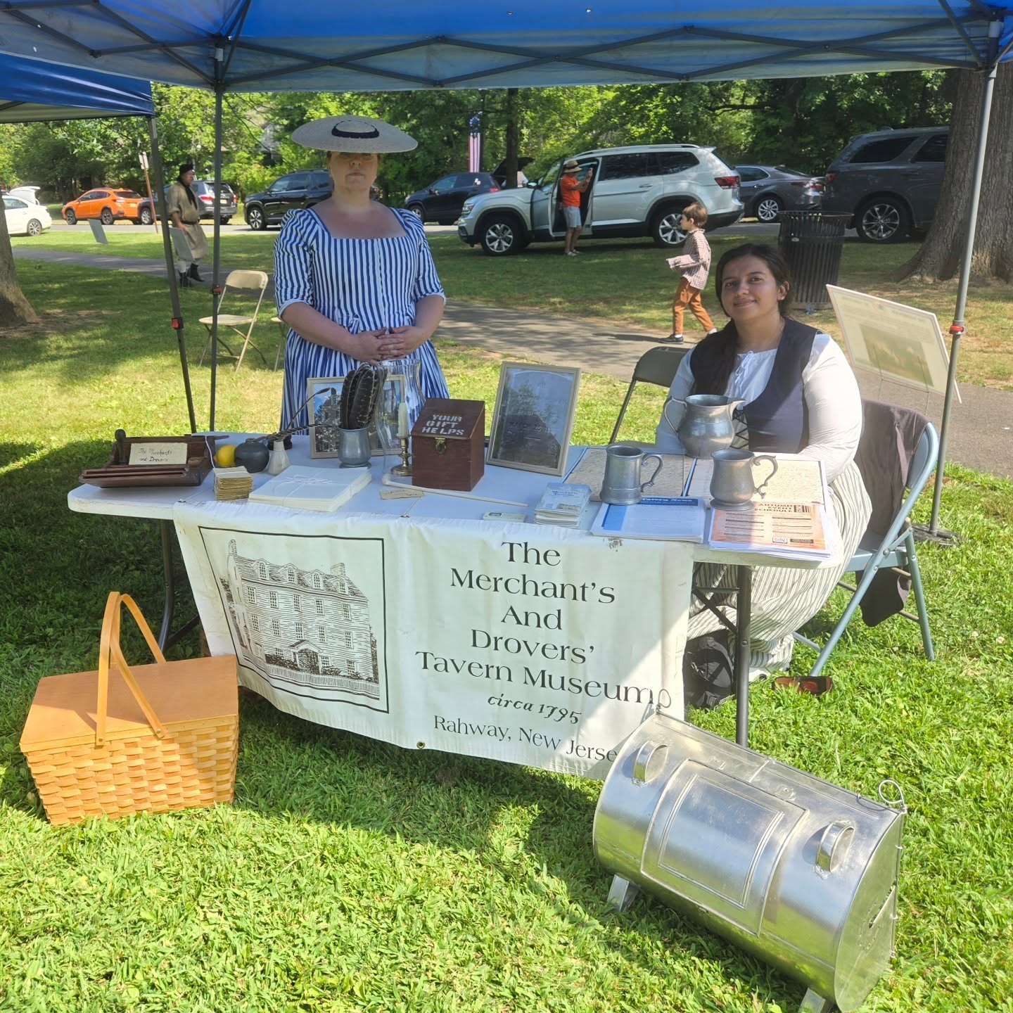 We are all set for the 6th annual March to Yorktown event today. Stop by our and try your hand at quill writing and learn about all the Merchants and Drovers has to offer! #historyisfun #historicpreservation #merchantsanddrovers #marchtoyorktown