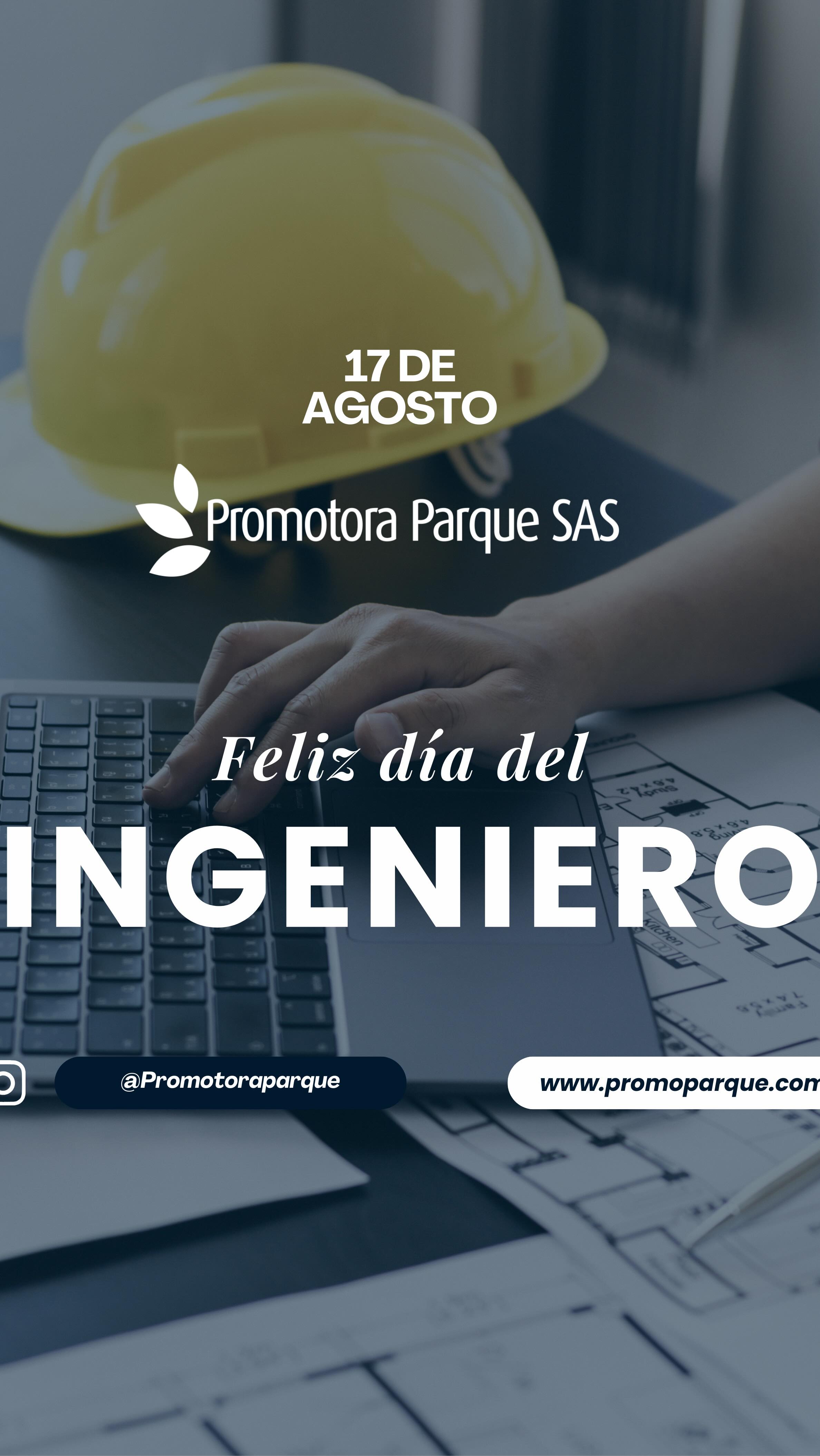 👷♂️👷♀️ “Ellos son quienes convierten los planos en realidades, los sueños en hogares y las ideas en progreso.”
En Promotora Parque SAS celebramos a quienes con su talento, precisión e innovación hacen posible cada uno de nuestros proyectos.
💡 Hoy honramos a los ingenieros, pilares de la construcción y del desarrollo.
🙌 ¡Feliz Día del Ingeniero!