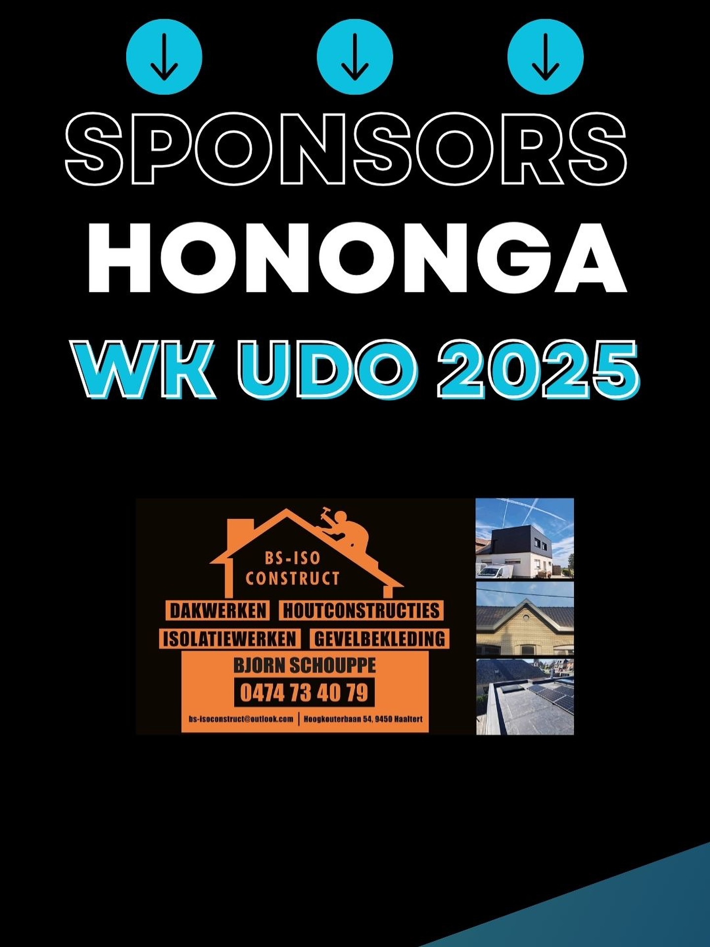 🚨Sponsor Alert 🚨
BS-ISO CONSTRUCT
Bedankt voor de steun aan ons WK-avontuur!