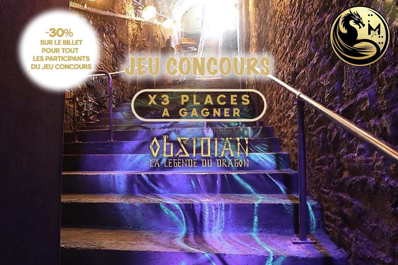 🔥 JEU CONCOURS #5 🔥 -30% pour tout les participants 🎁
3 places à gagner pour Obsidian : La Légende du Dragon 🐉✨
👉 Pour participer :
1. Like ce post ❤️
2. Tag-les en commentaire 👇
3. Partage avec les personnes avec qui tu aimerais vivre cette expérience incroyable 🫶
🎯 Tirage au sort le 20 août
Bonne chance à tous 🍀
#JeuConcours #Obsidian #LégendeDuDragon #ExpérienceInoubliable #Giveaway