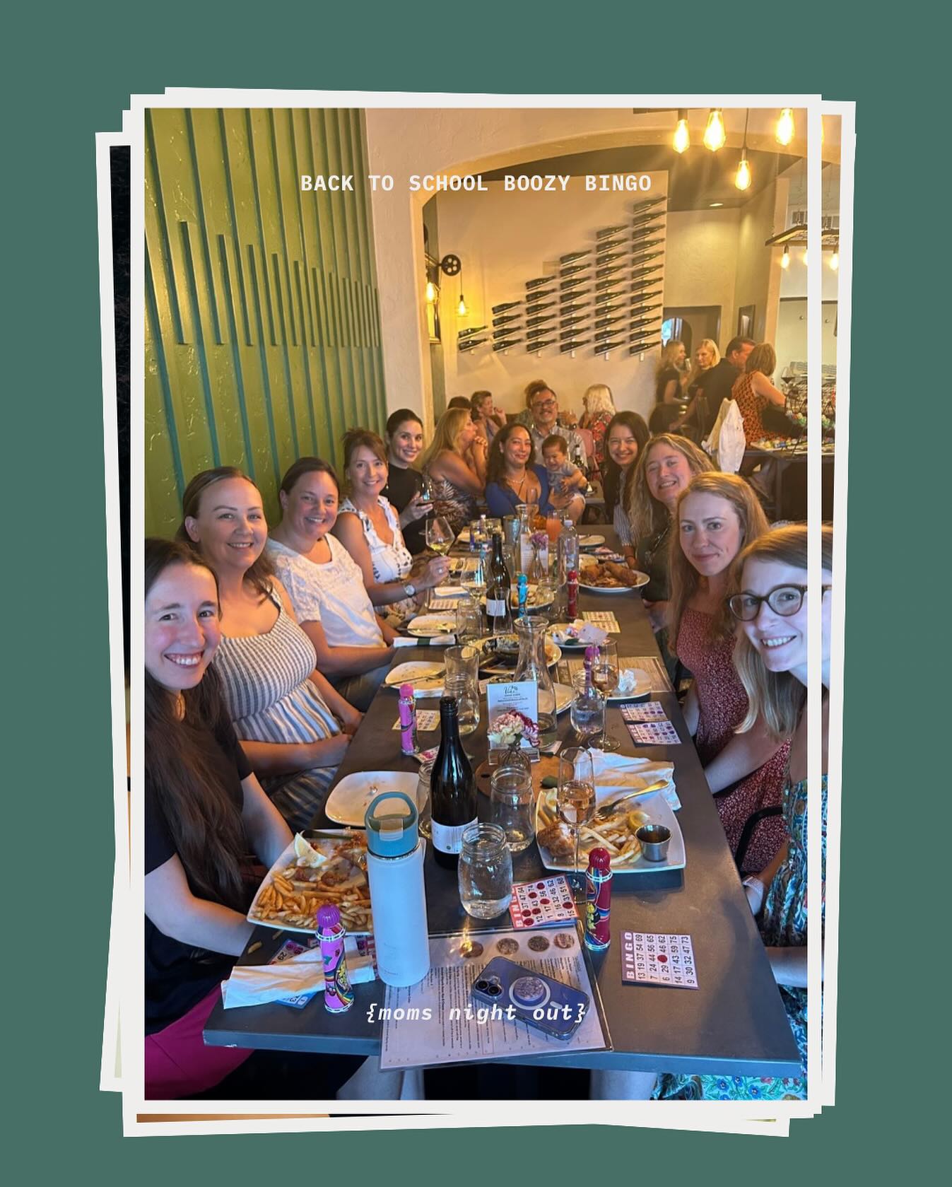 Boozy Bingo = Best Mom’s Night 🍷🎉
Daubers in one hand, cocktails in the other — we laughed, we bonded, we definitely yelled “BINGO!” a little too loud 😆
Next round of fun: Trivia Night on Sept 3rd!
Join our mom crew and let’s make it another night to remember!✨
#MomSquadGoals #MomsNightOut #WineAndWinning