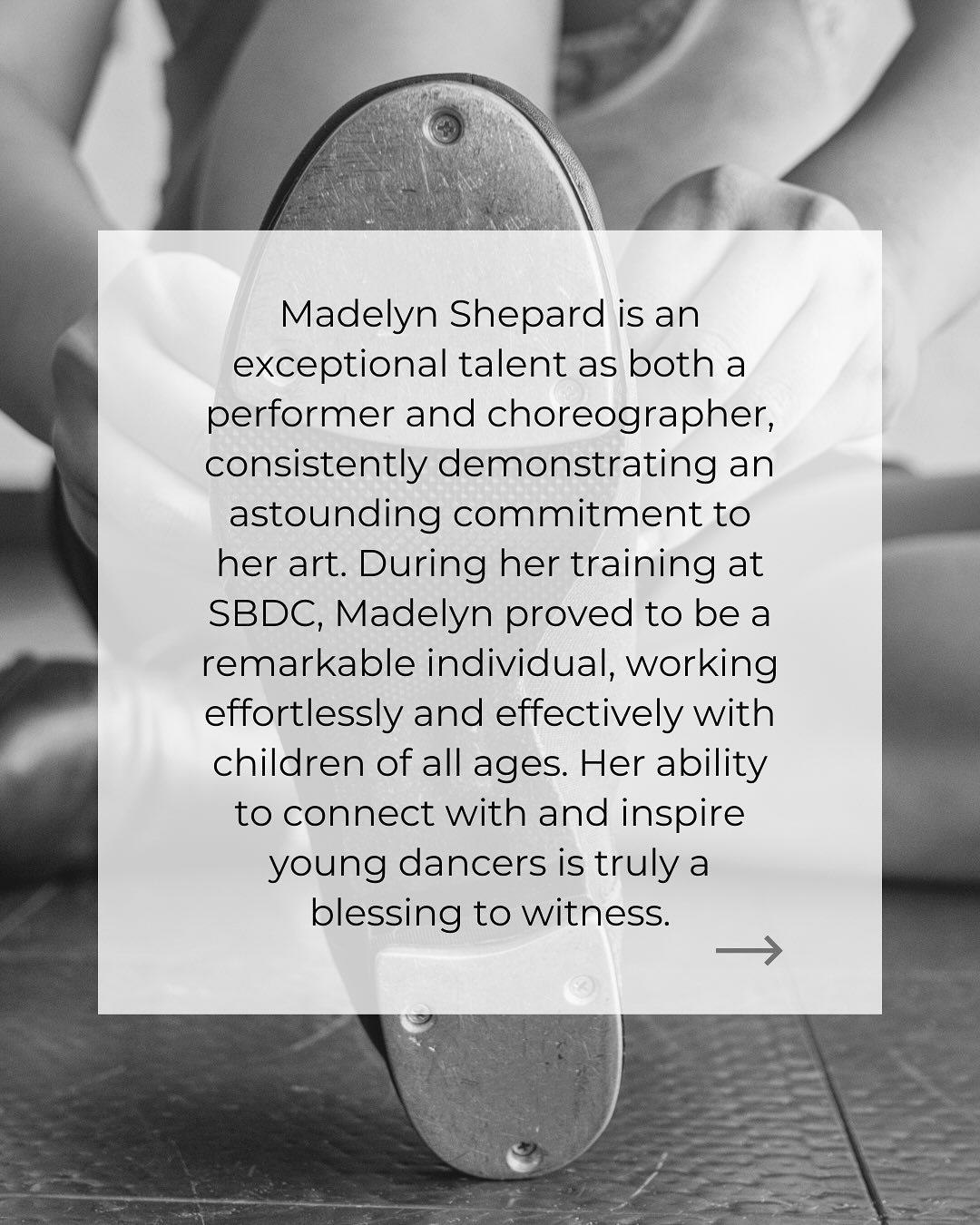 Forever thankful for the teachers, dancers, and communities who continue to shape me. Honored to receive these kind words from Dance the Magic Disney 💙