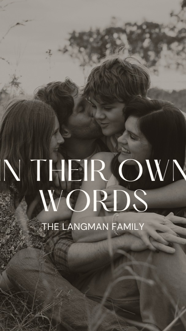 In Their Own Words, The Langman Family.
It’s not just a photoshoot.
It’s an experience.
It’s time carved out to slow down, connect, and remember what matters most.
Sarah Joy is a Family Photographer in Rockhampton, Central Queensland